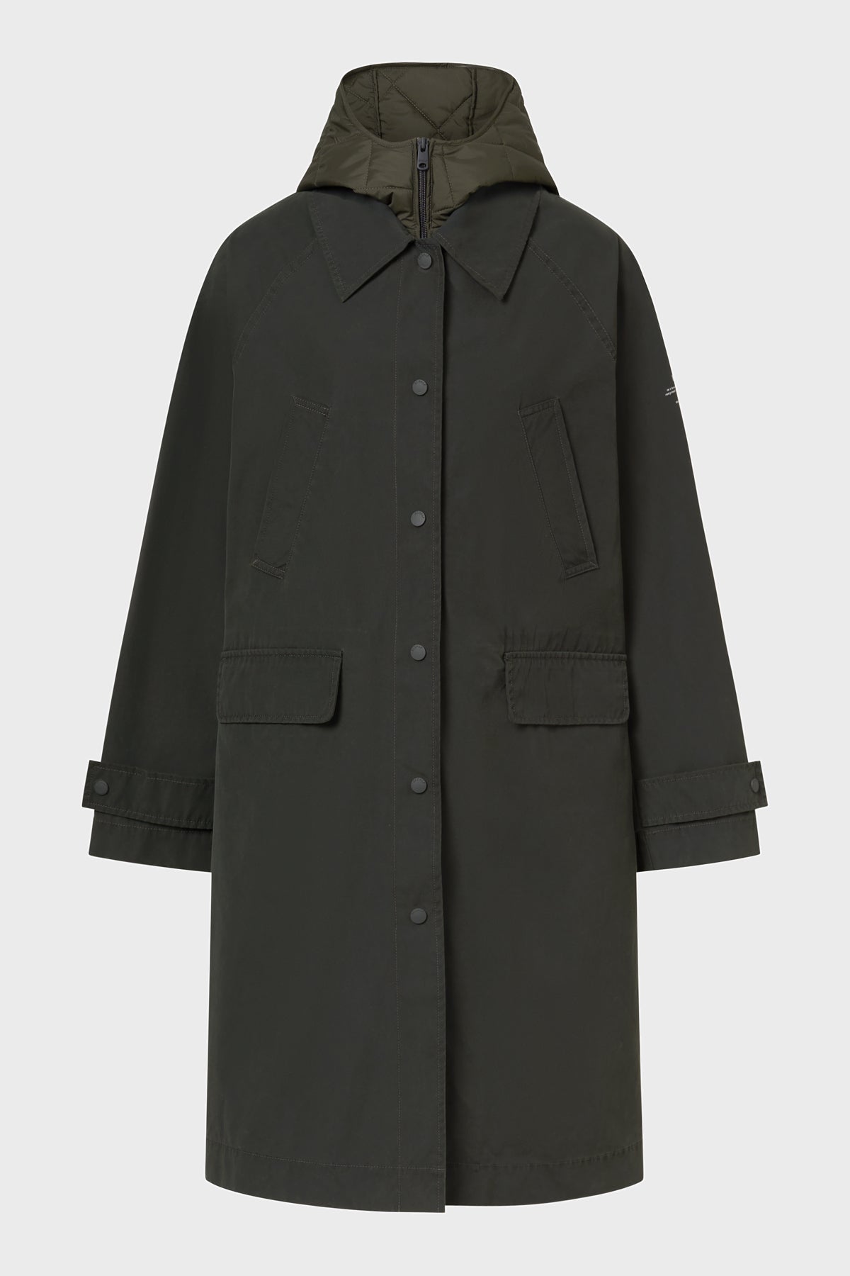 3 IN 1 DARK GREEN HYDEN COAT