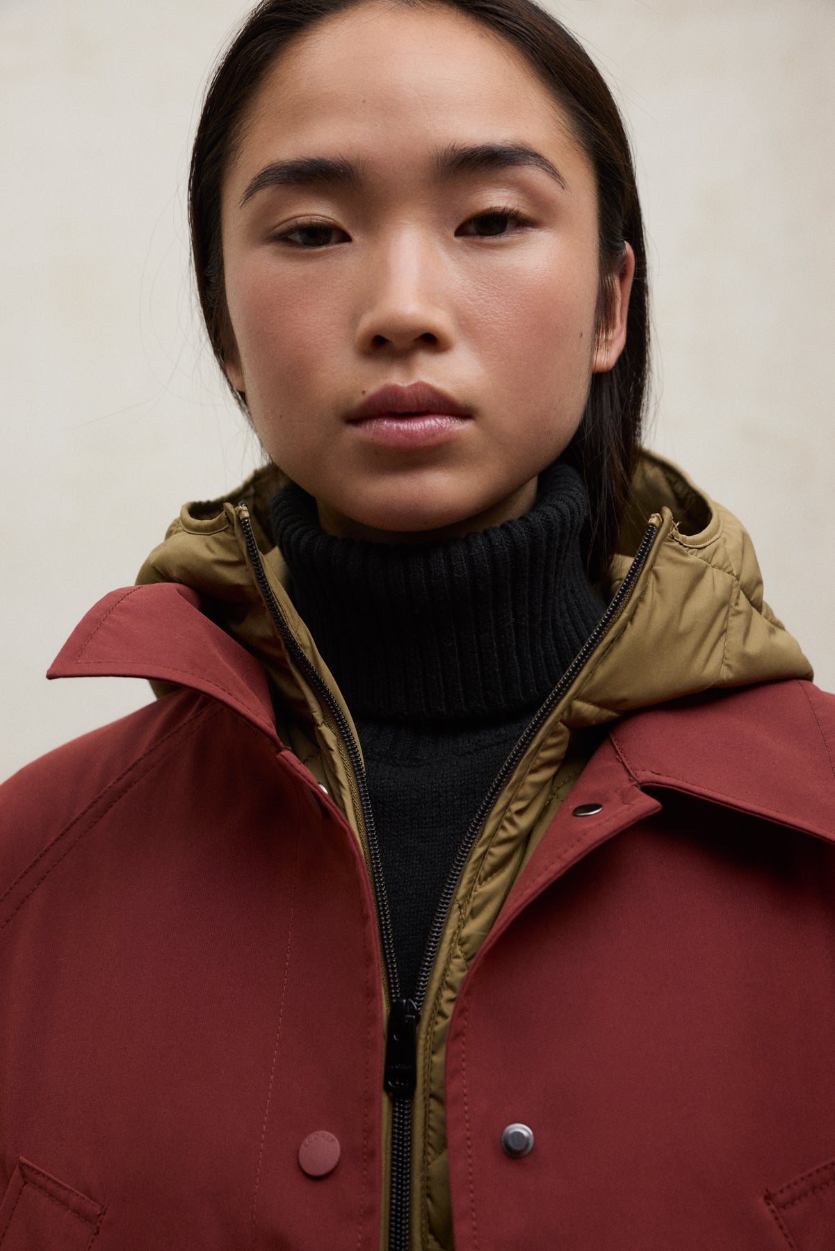 CAPPOTTO 3 IN 1 HYDEN ROSSO