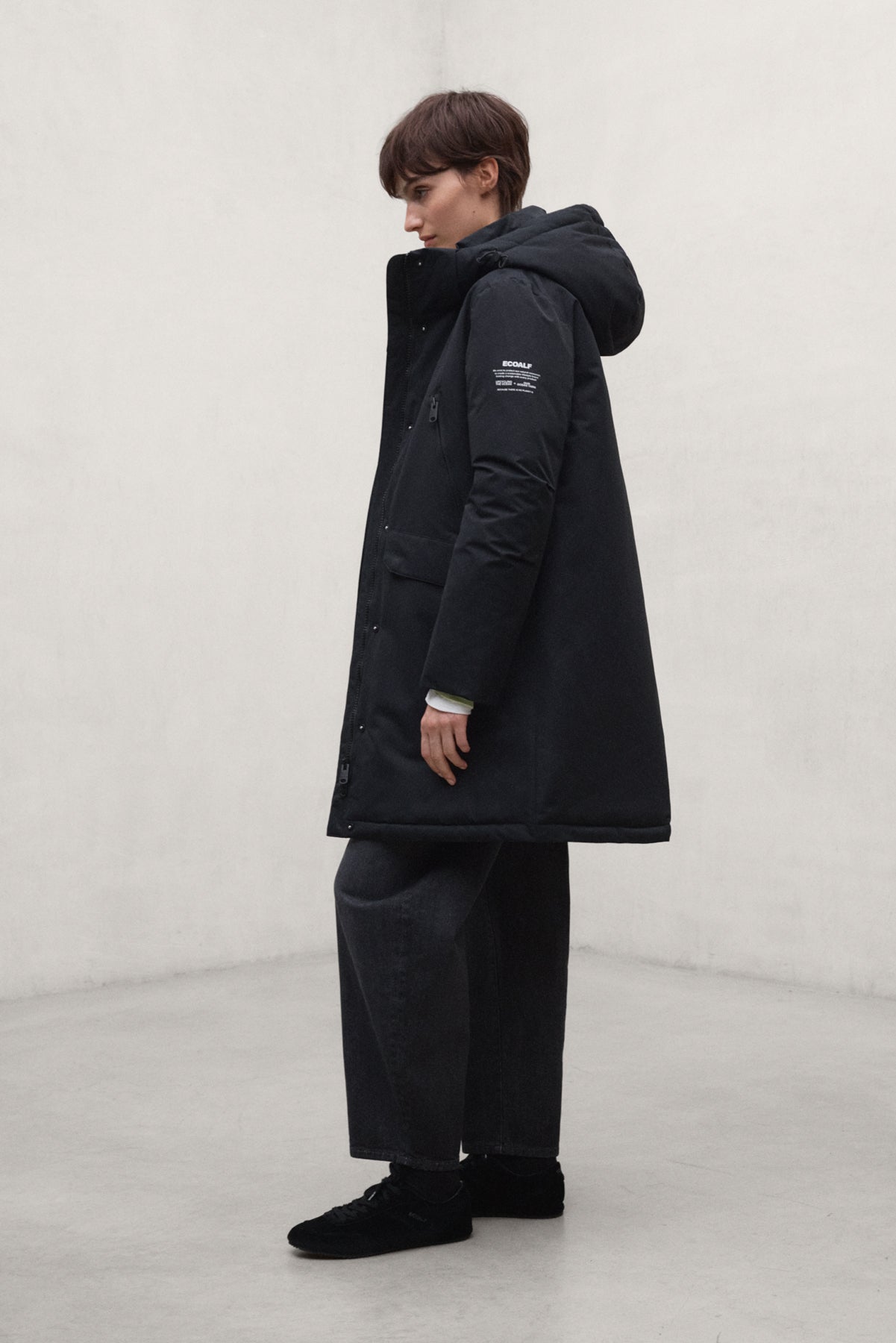 WINTERMANTEL ICE SCHWARZ