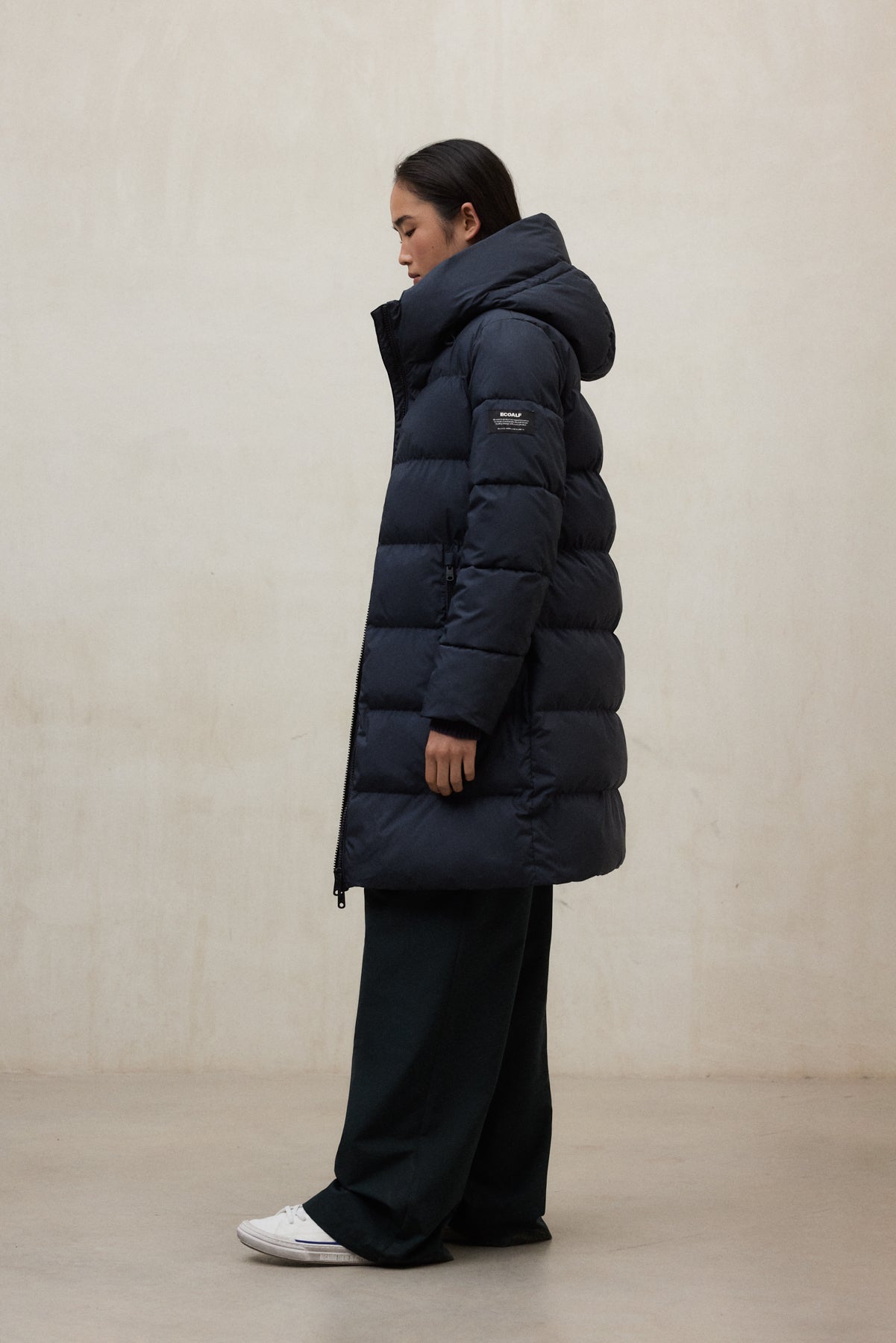 NAVY BLUE MANLIE COAT