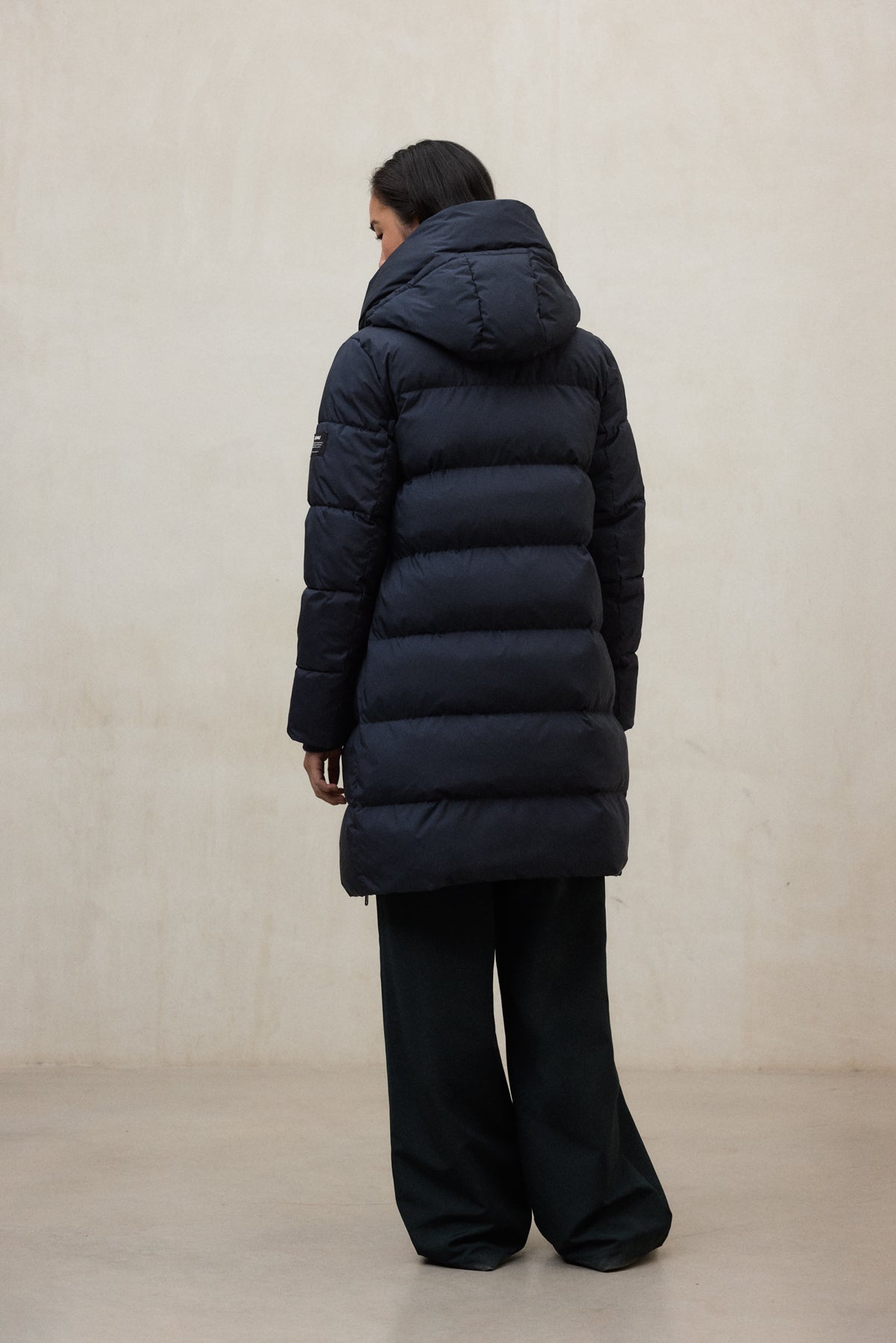 NAVY BLUE MANLIE COAT
