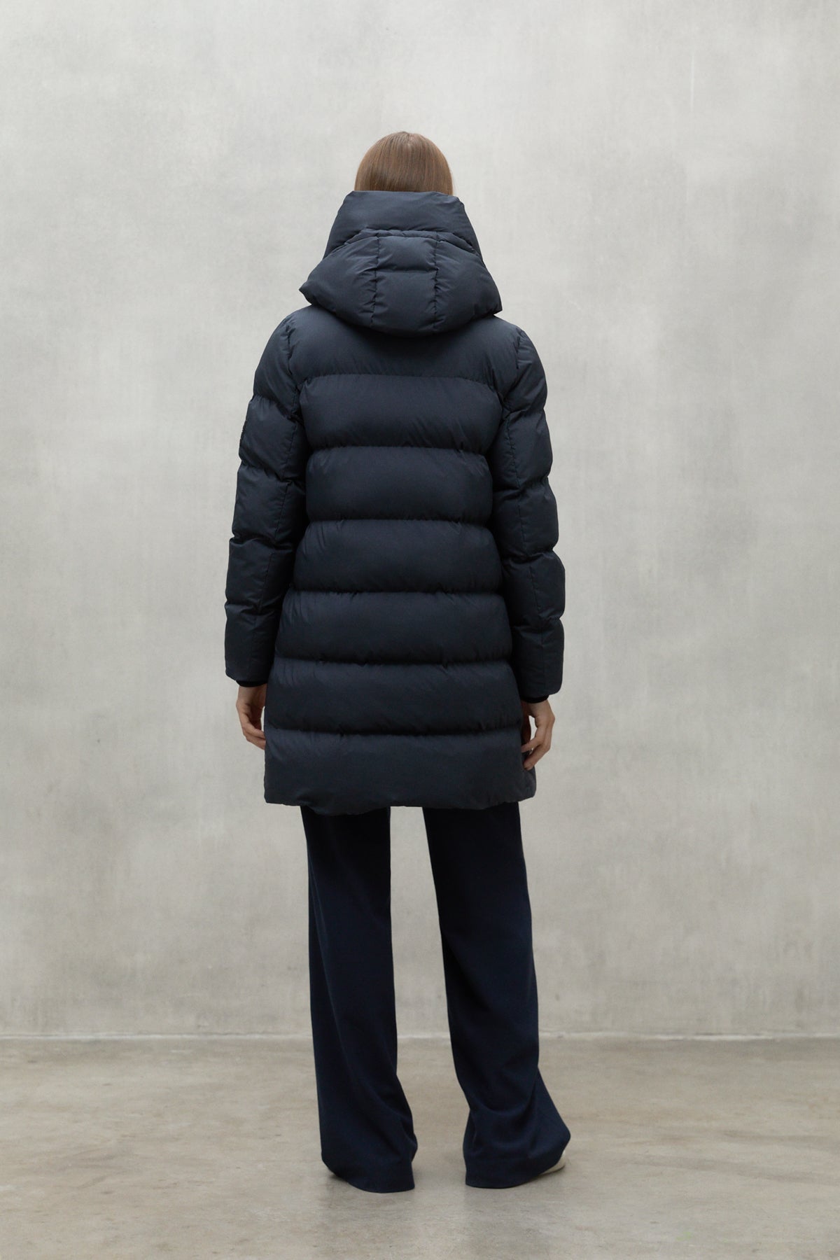 NAVY BLUE MANLIE COAT 