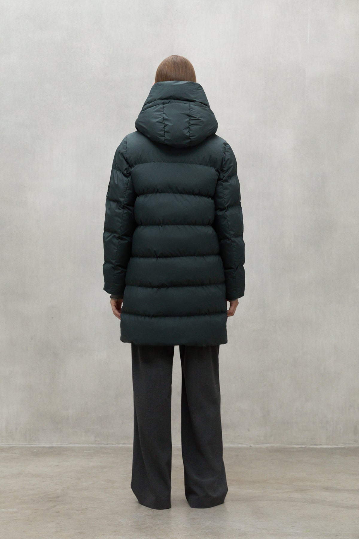 MANTEAU MANLIE VERT FONCÉ