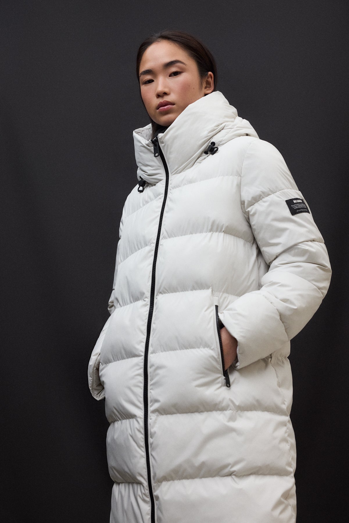 LIGHT GREY MANLIE COAT