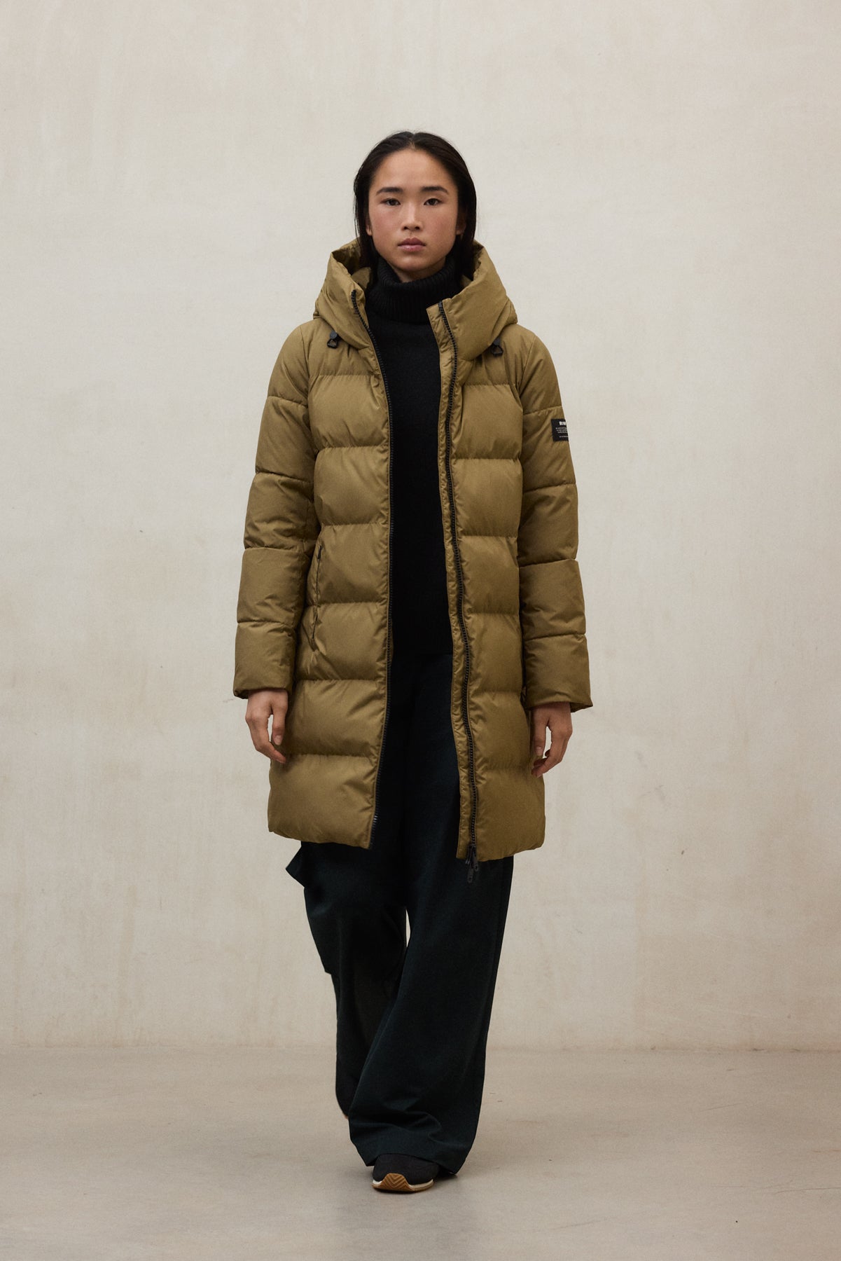 MUSTARD MANLIE COAT