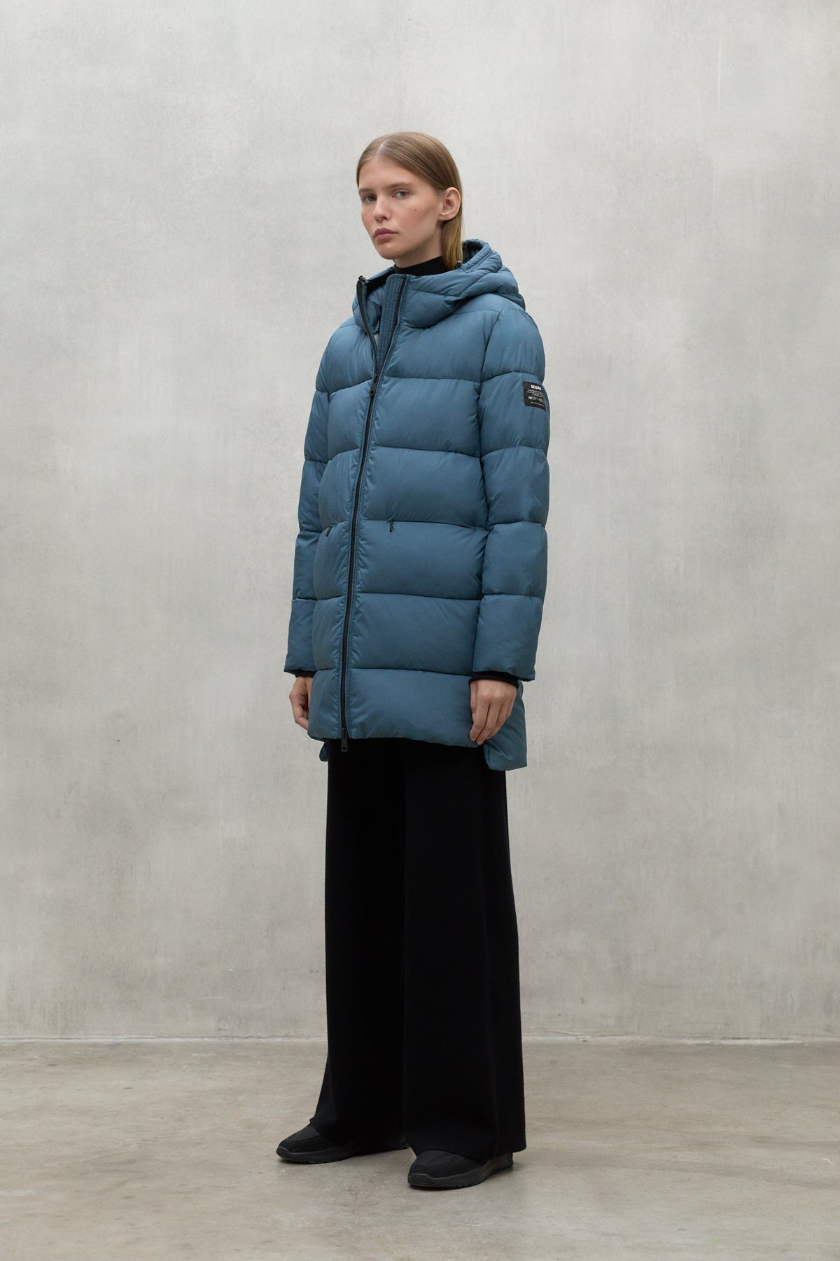 BLUE MARANGU COAT
