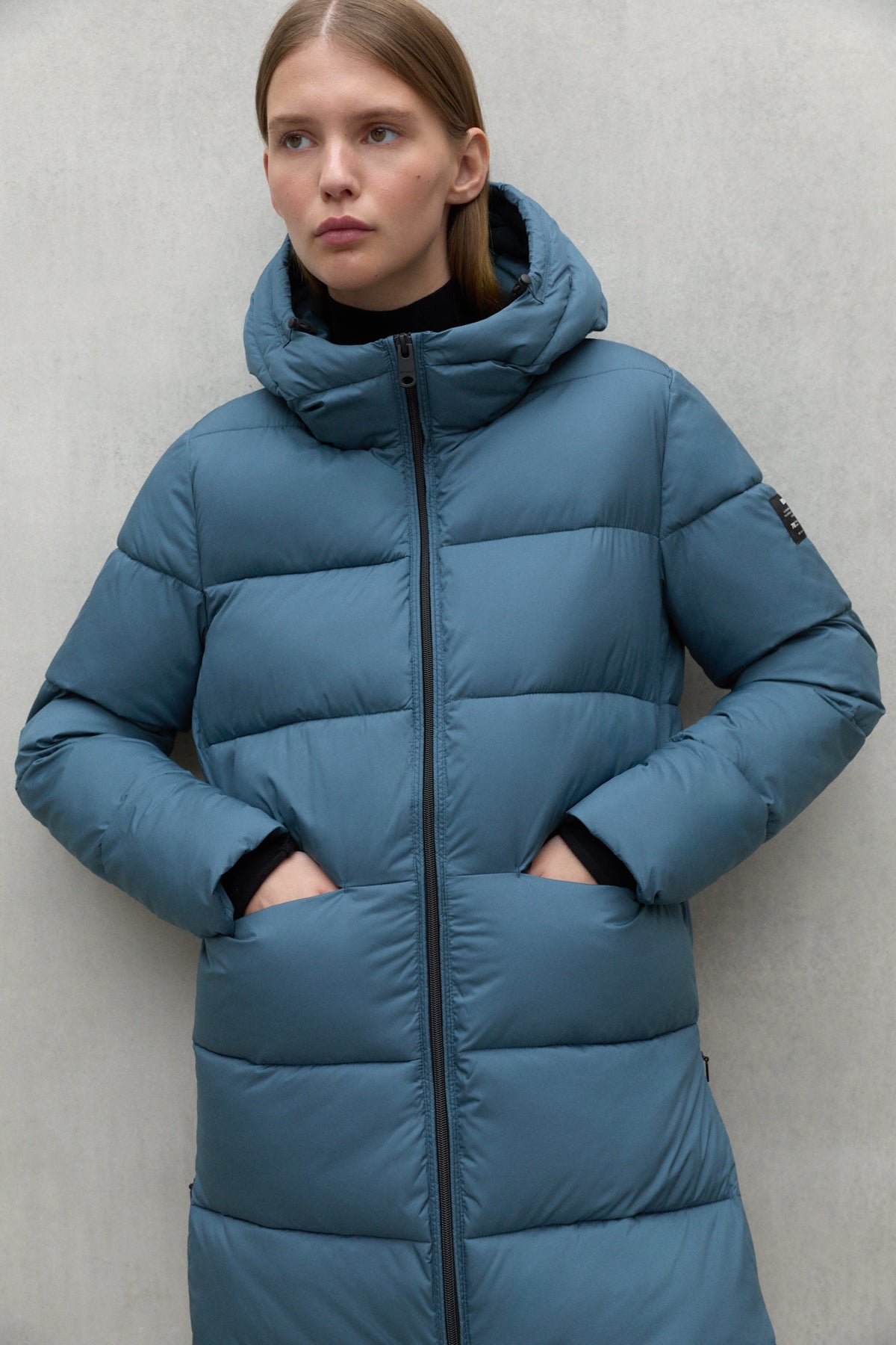 BLUE MARANGU COAT