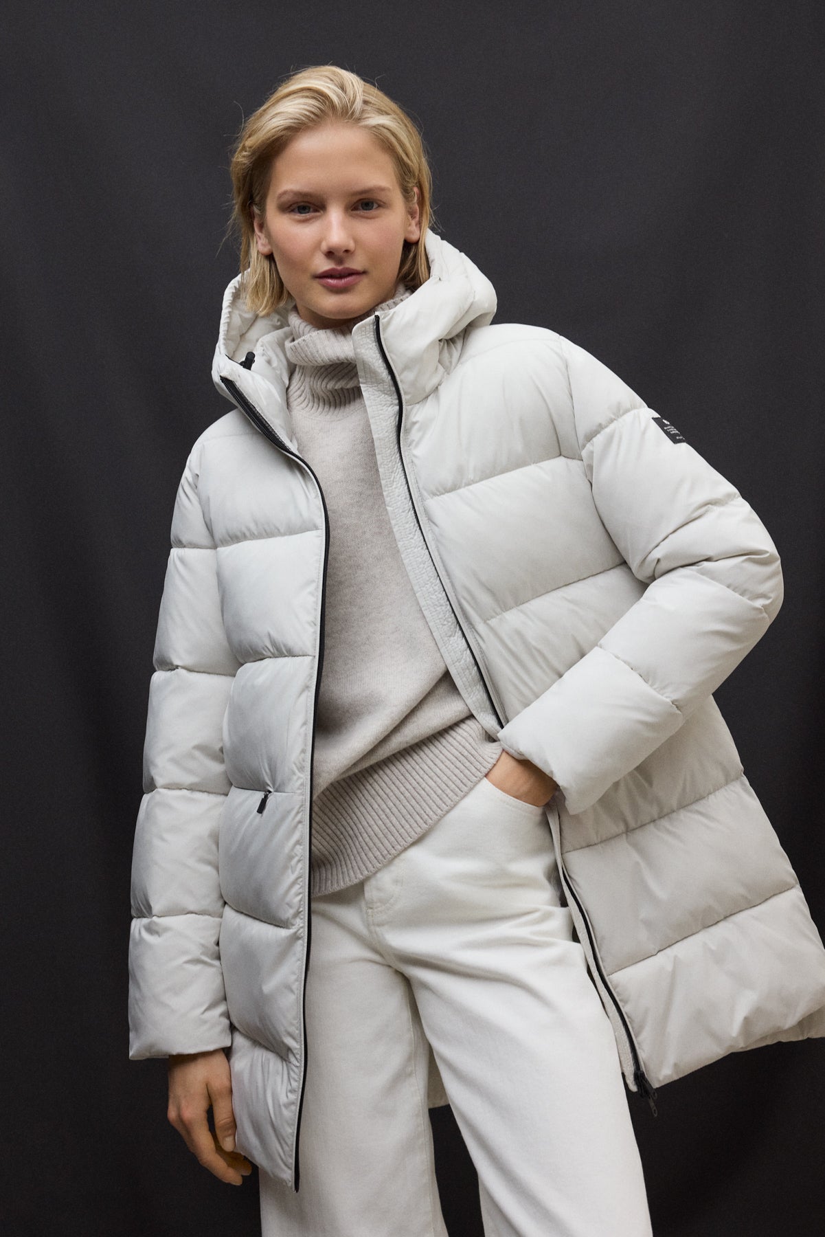 CAPPOTTO MARANGU IN BIANCO