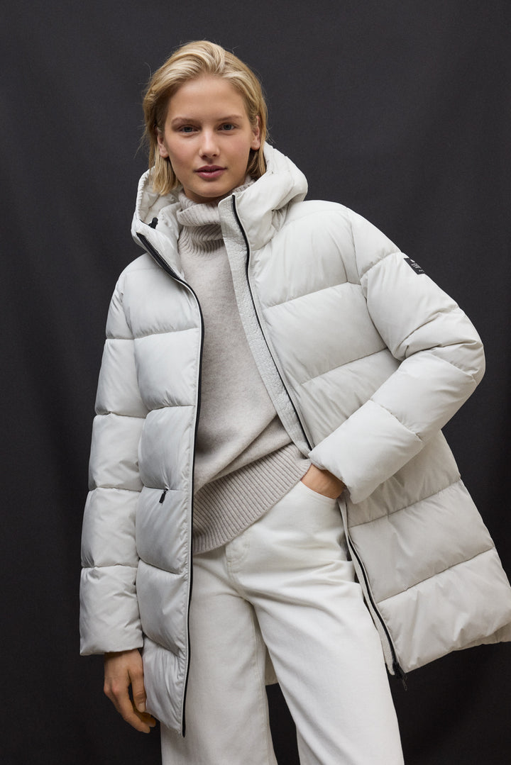 MANTEL MORANGU IN WEISS