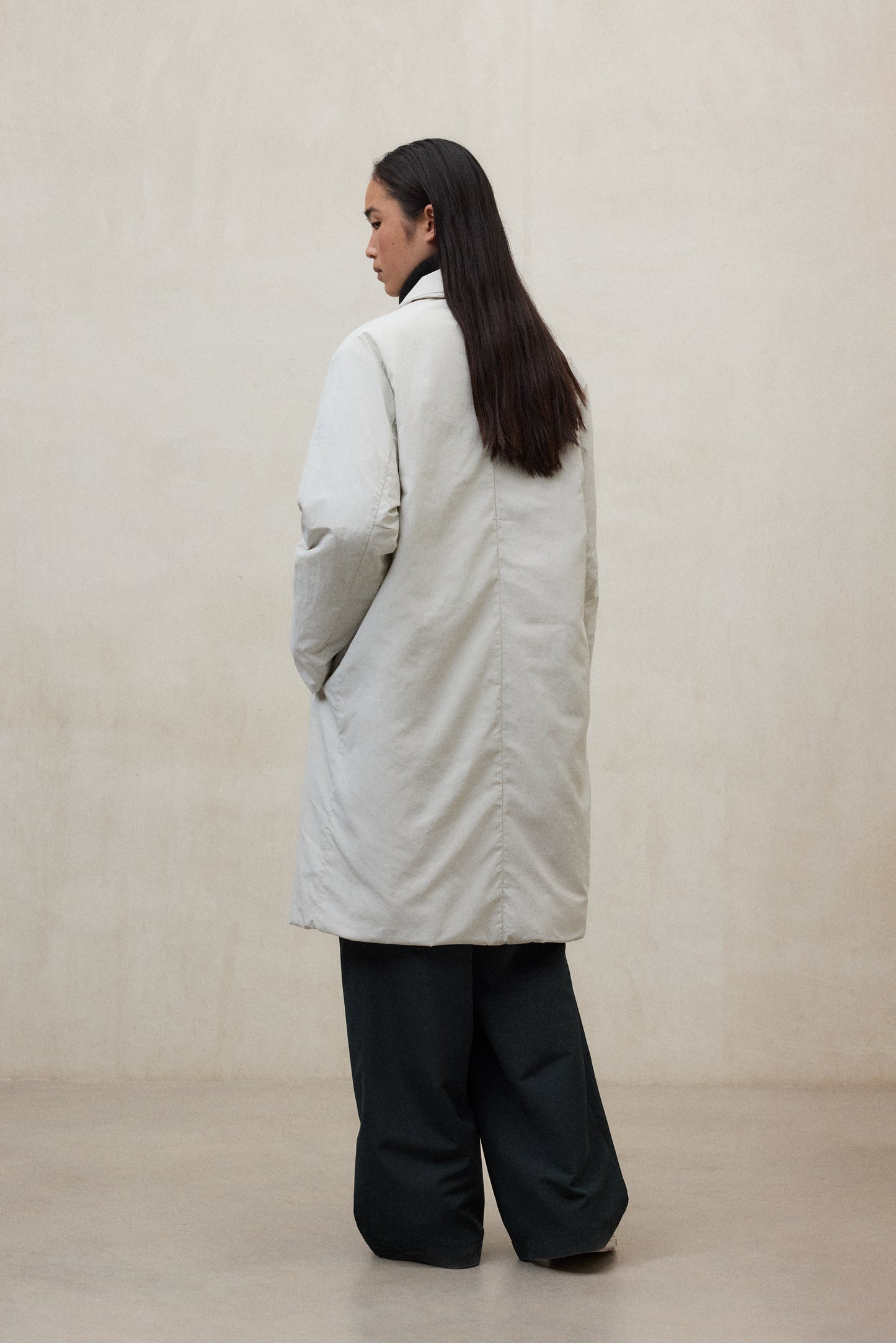 CHAQUETA MARINS GRIS CLARO