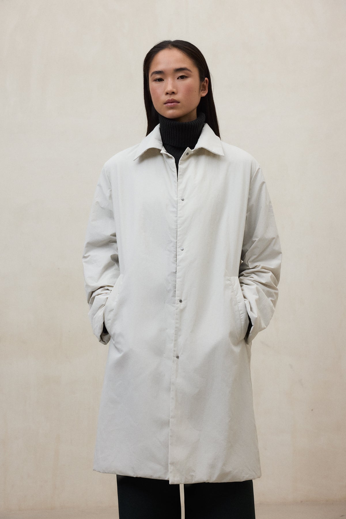 CHAQUETA MARINS GRIS CLARO