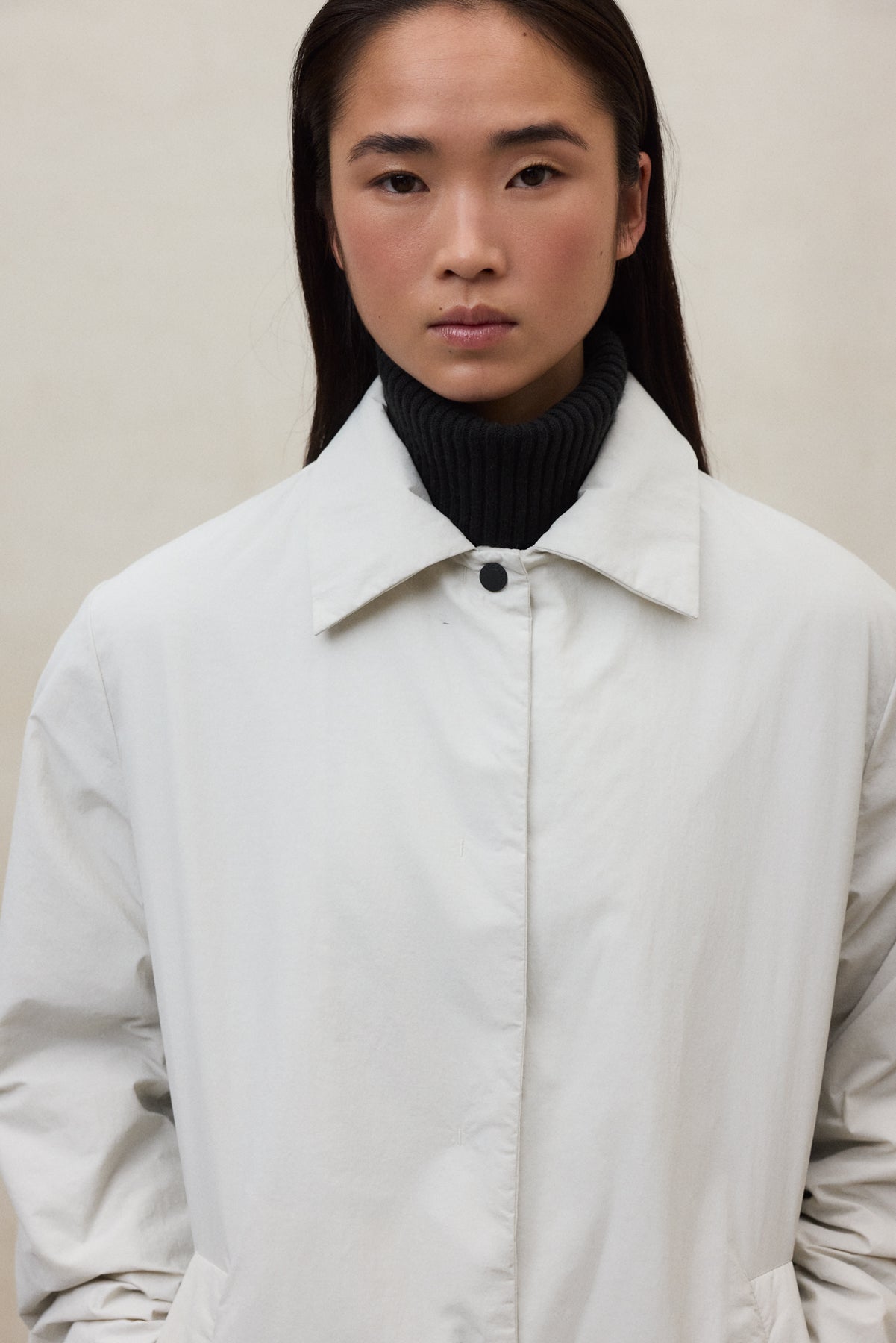 CHAQUETA MARINS GRIS CLARO