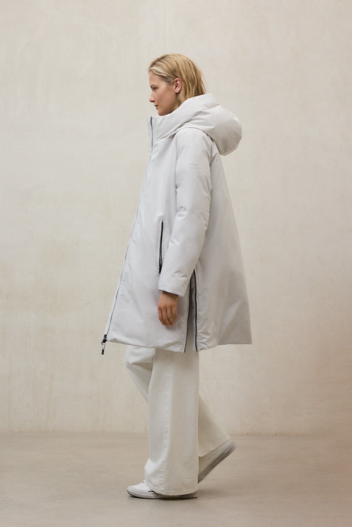 LIGHT GREY MATI COAT