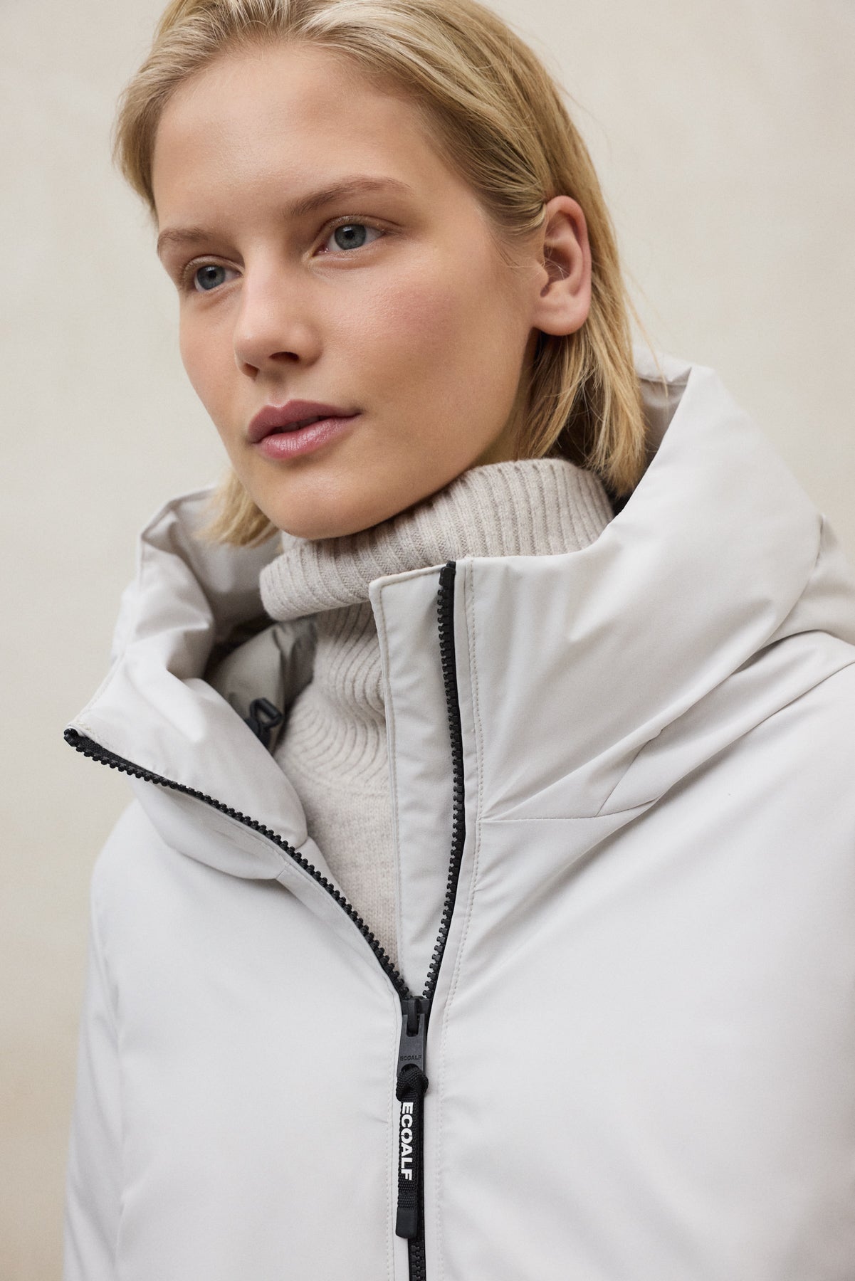 LIGHT GREY MATI COAT