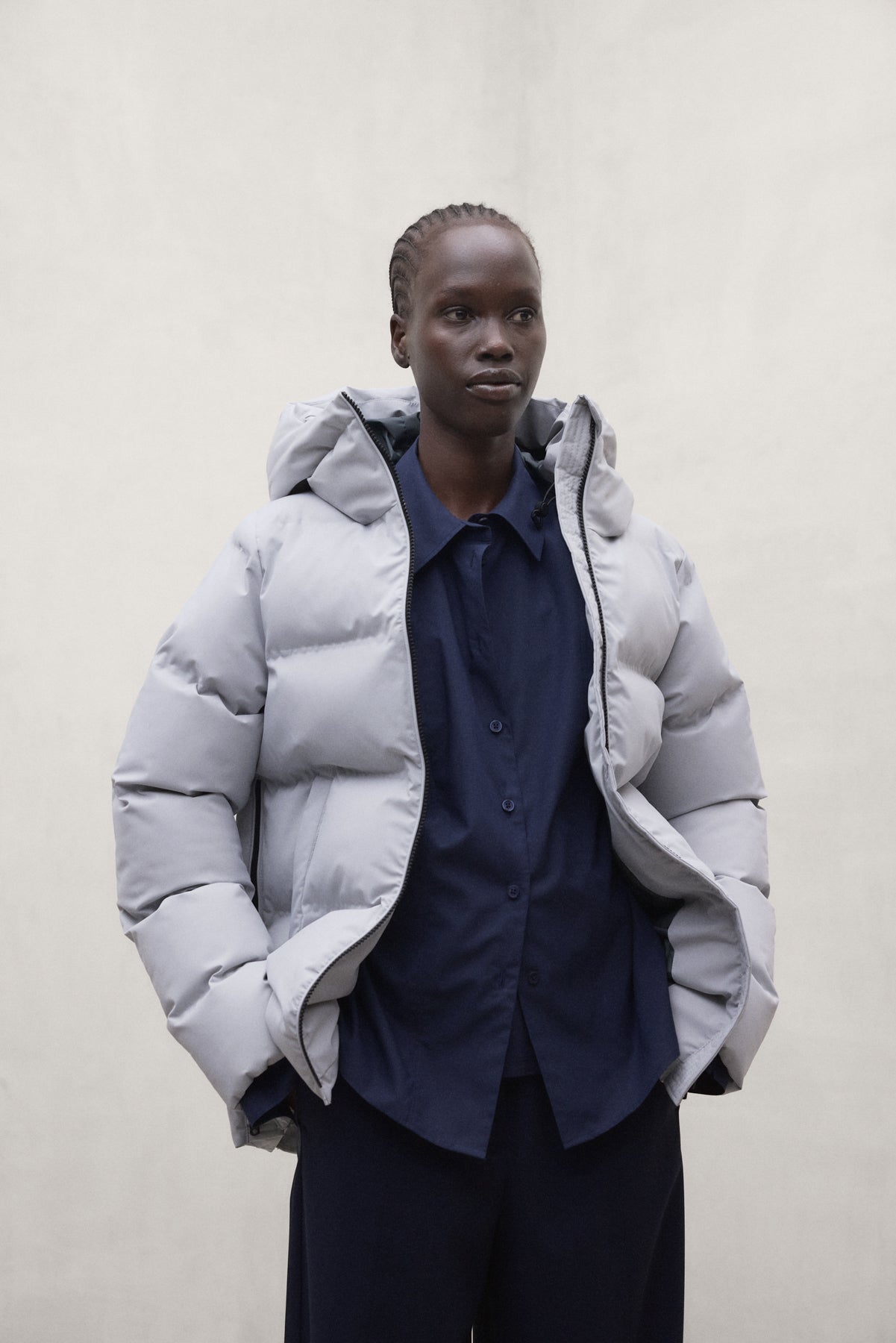 HELLGRAUE JACKE MIA