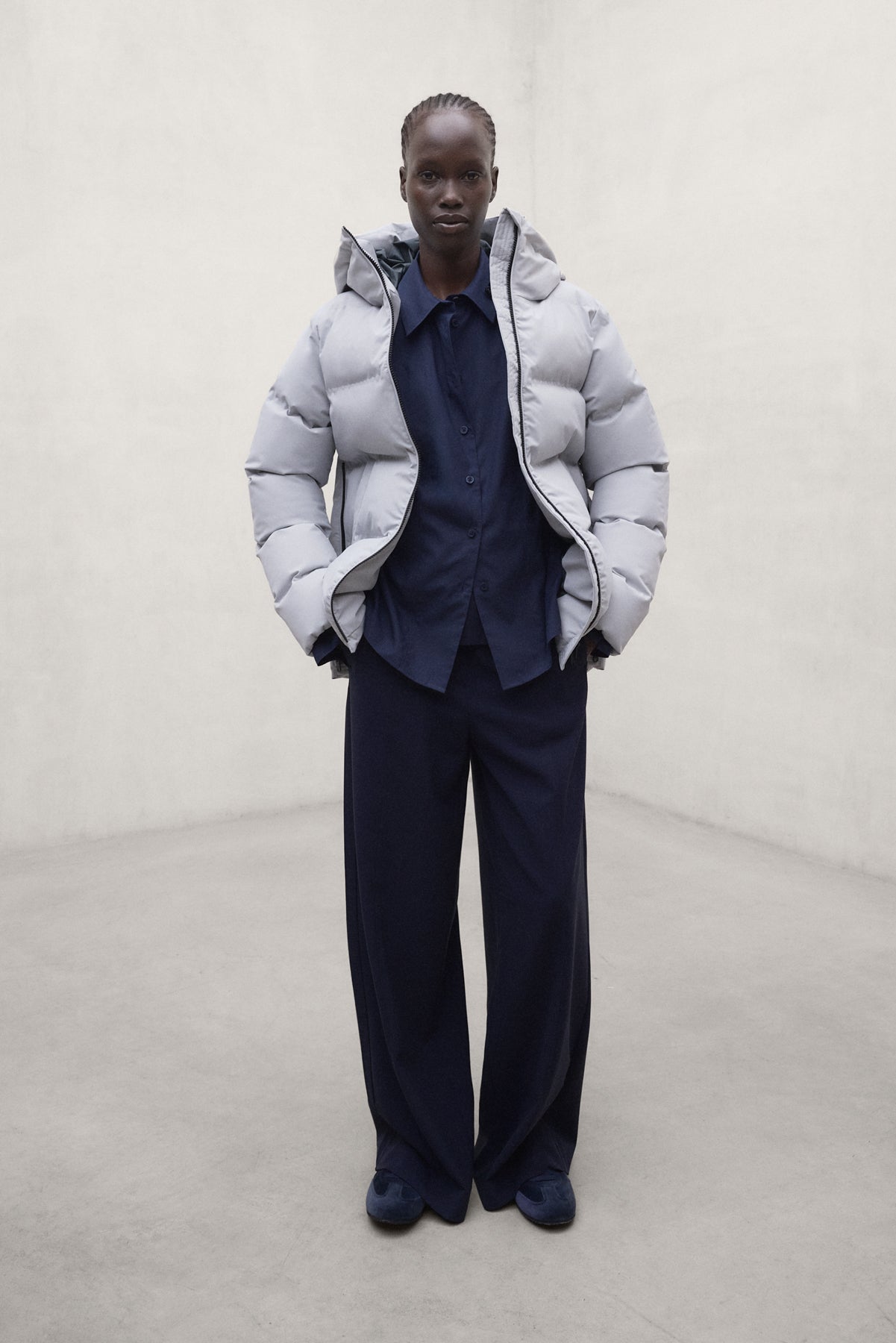 HELLGRAUE JACKE MIA