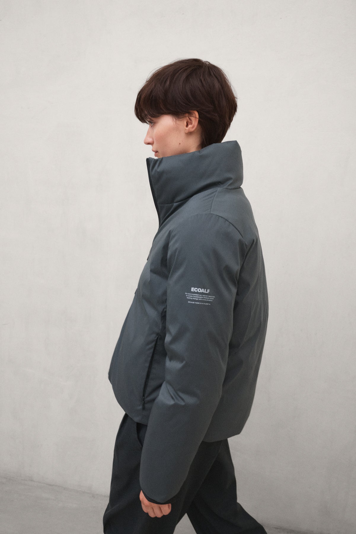 REVERSIBLER MANTEL MORAN KHAKI