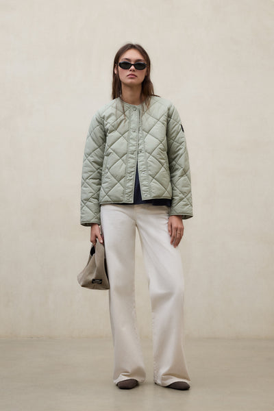 GREEN MUSA RHOMB JACKET FOR WOMEN | ECOALF