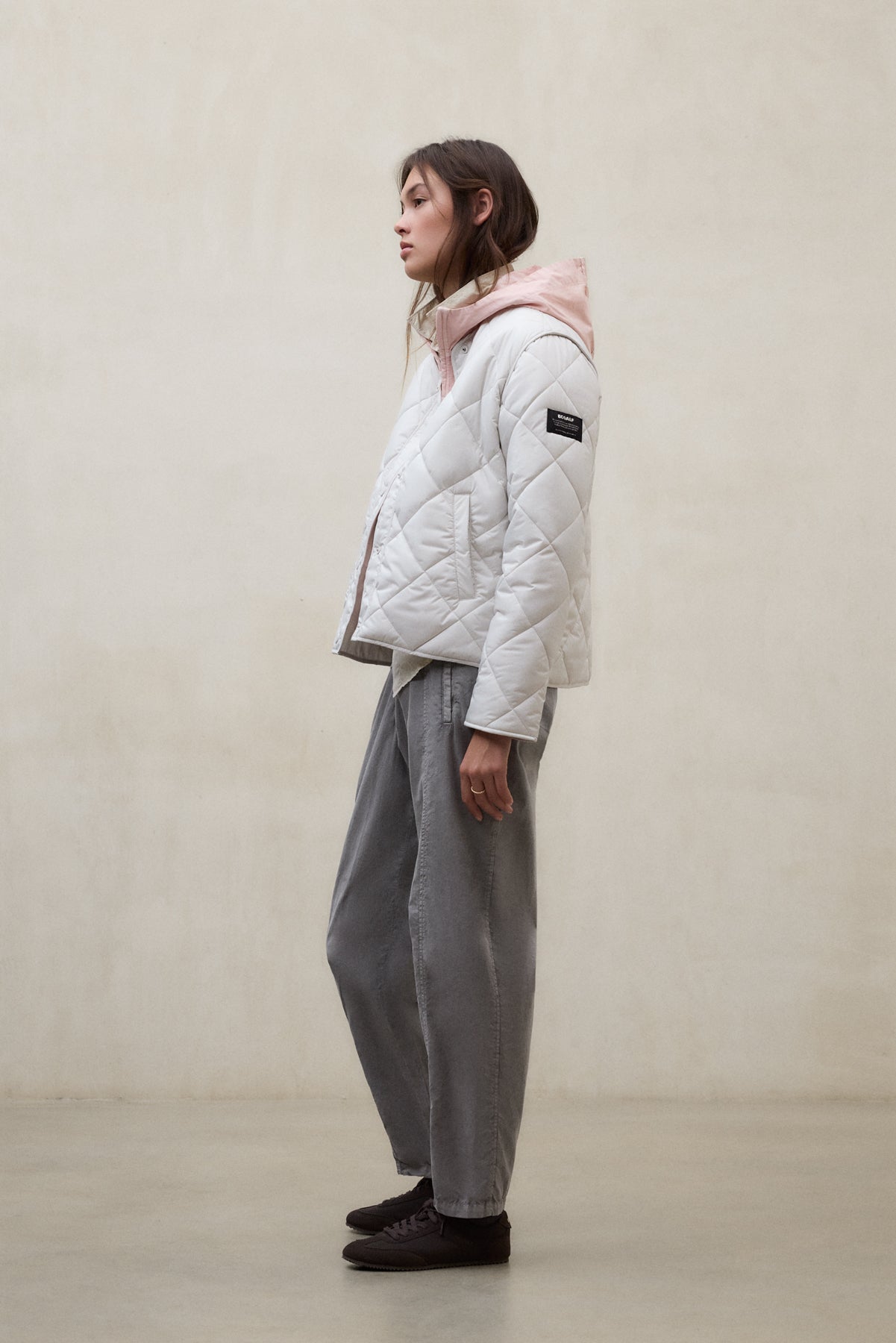 CHAQUETA MUSA RHOMB BLANCA