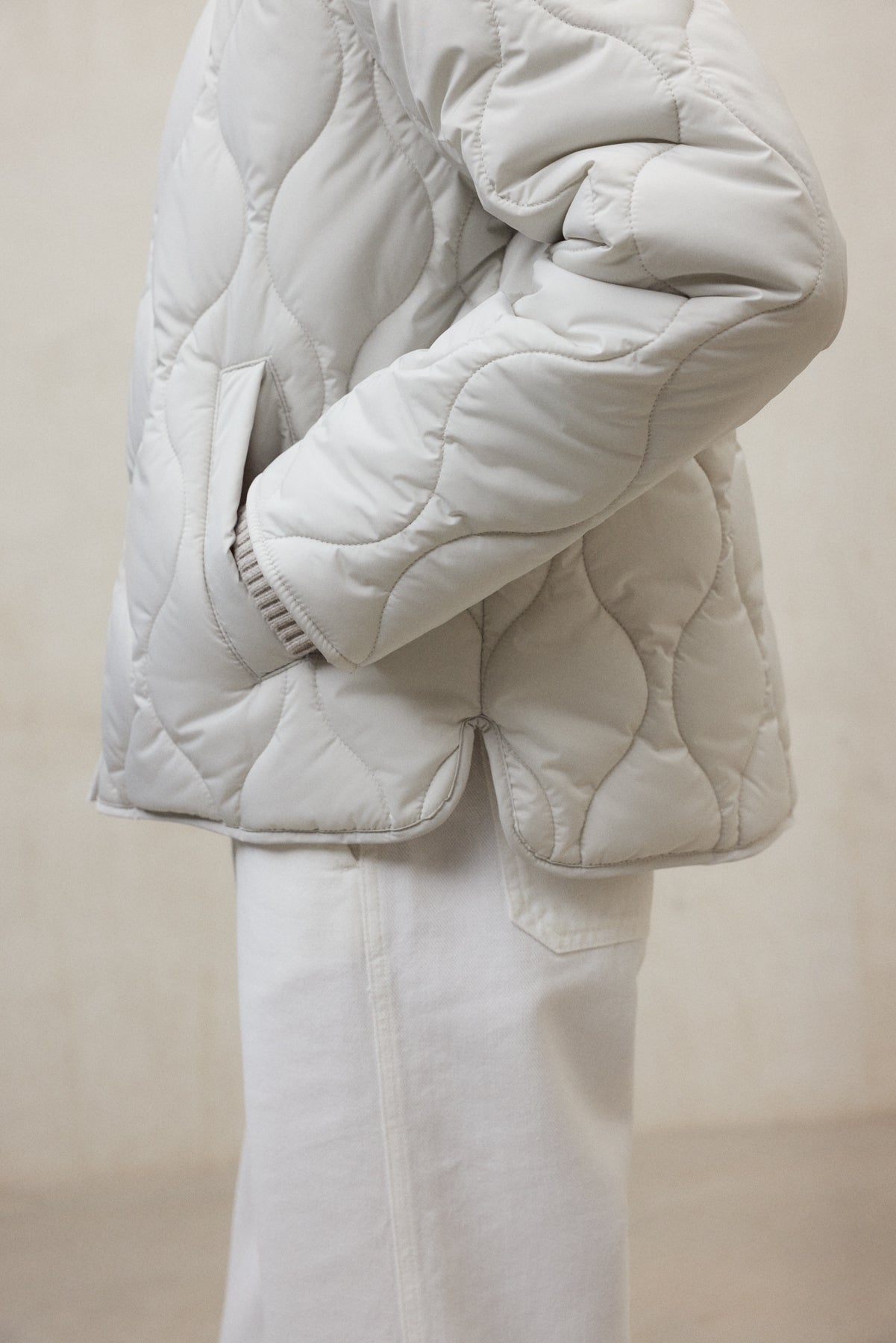 CHAQUETA MUSA ONION GRIS CLARO