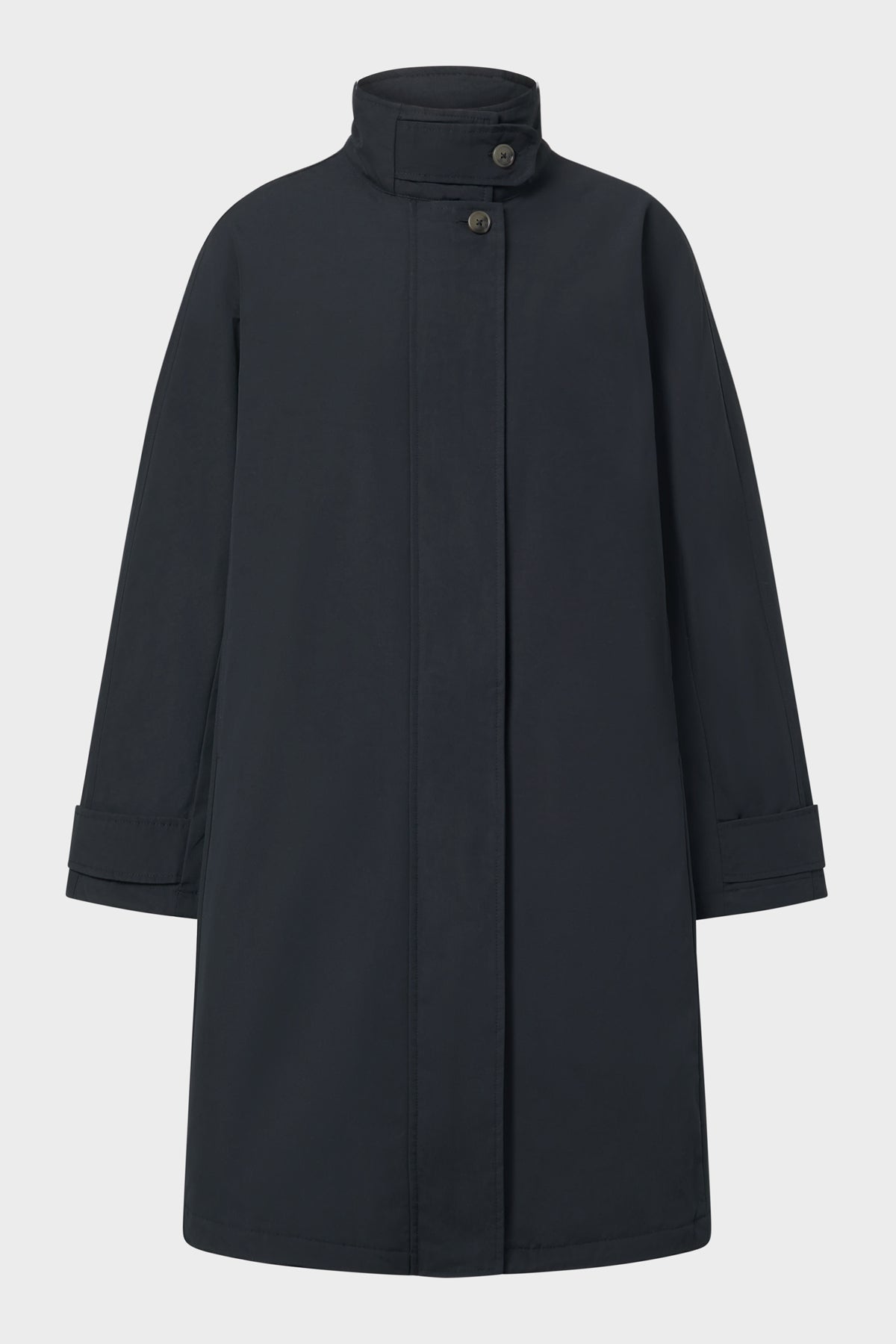LANGER NEBU BLAUE JACKE