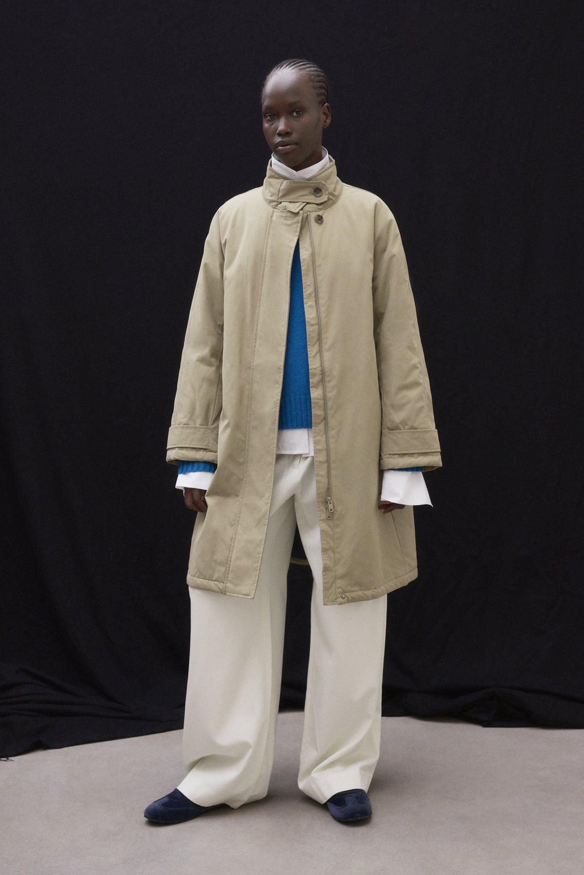 GIACCA LUNGA NEBU BEIGE