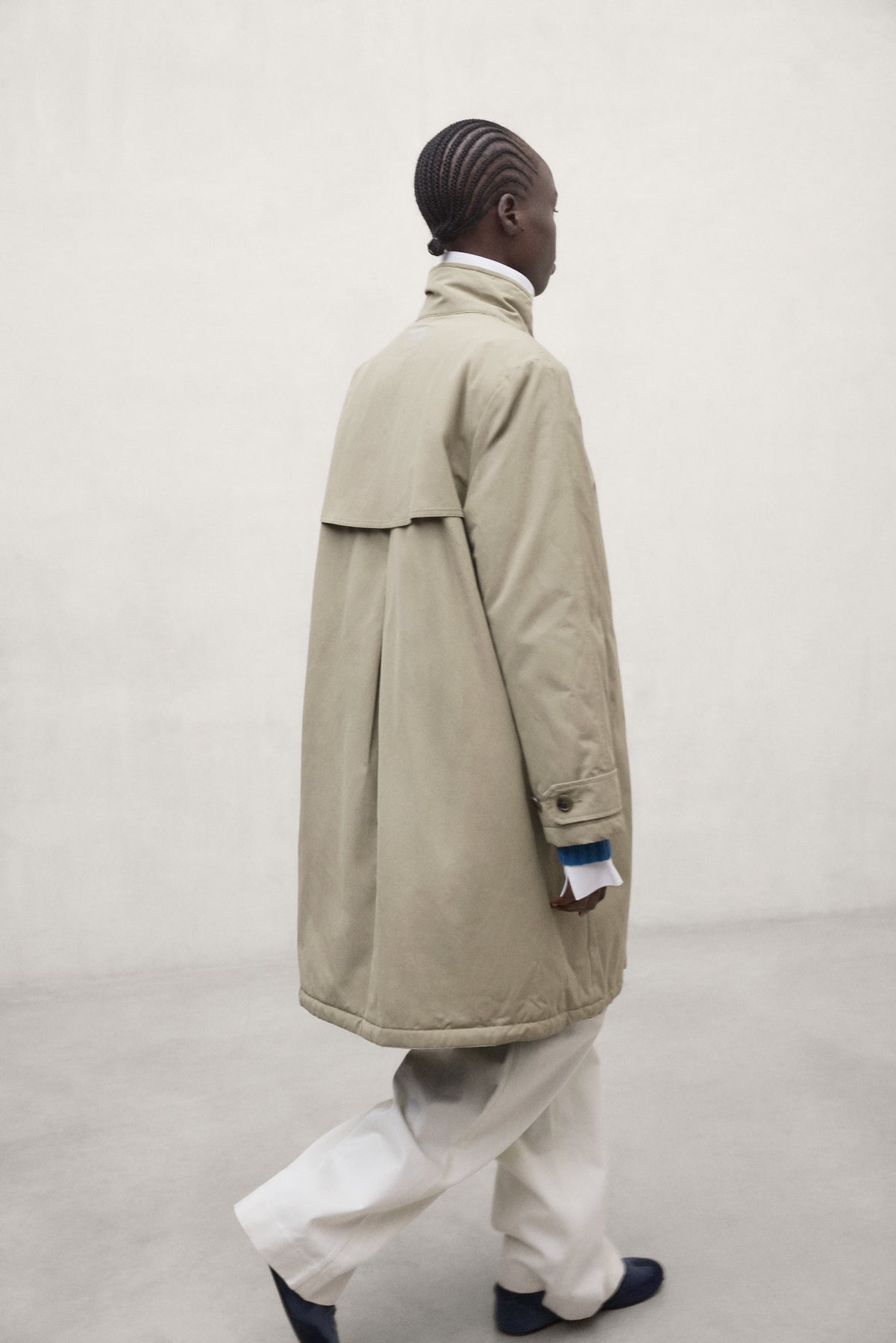 GIACCA LUNGA NEBU BEIGE