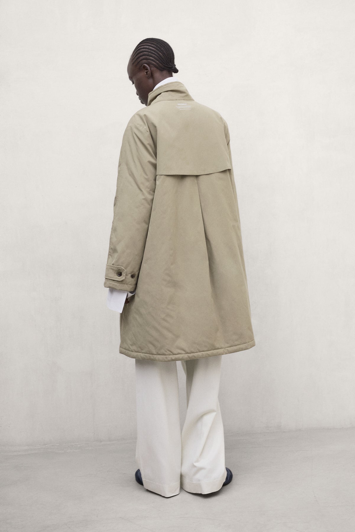 GIACCA LUNGA NEBU BEIGE