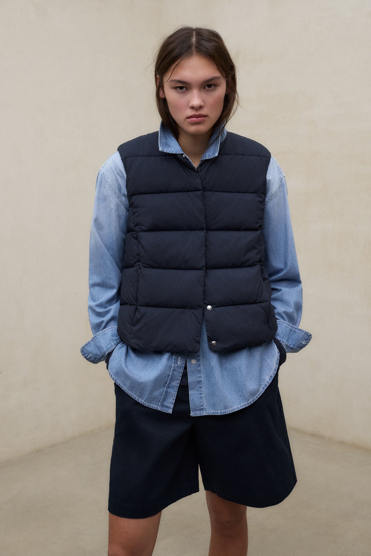 GILET OLIMPO BLU NAVY