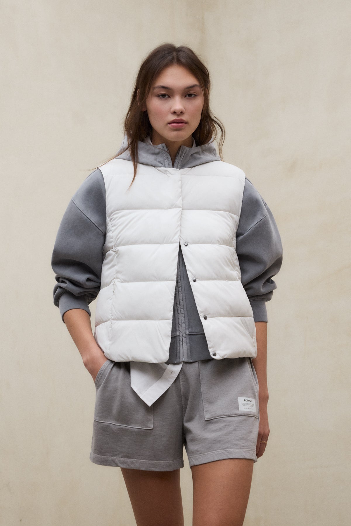 WHITE OLIMPO GILET