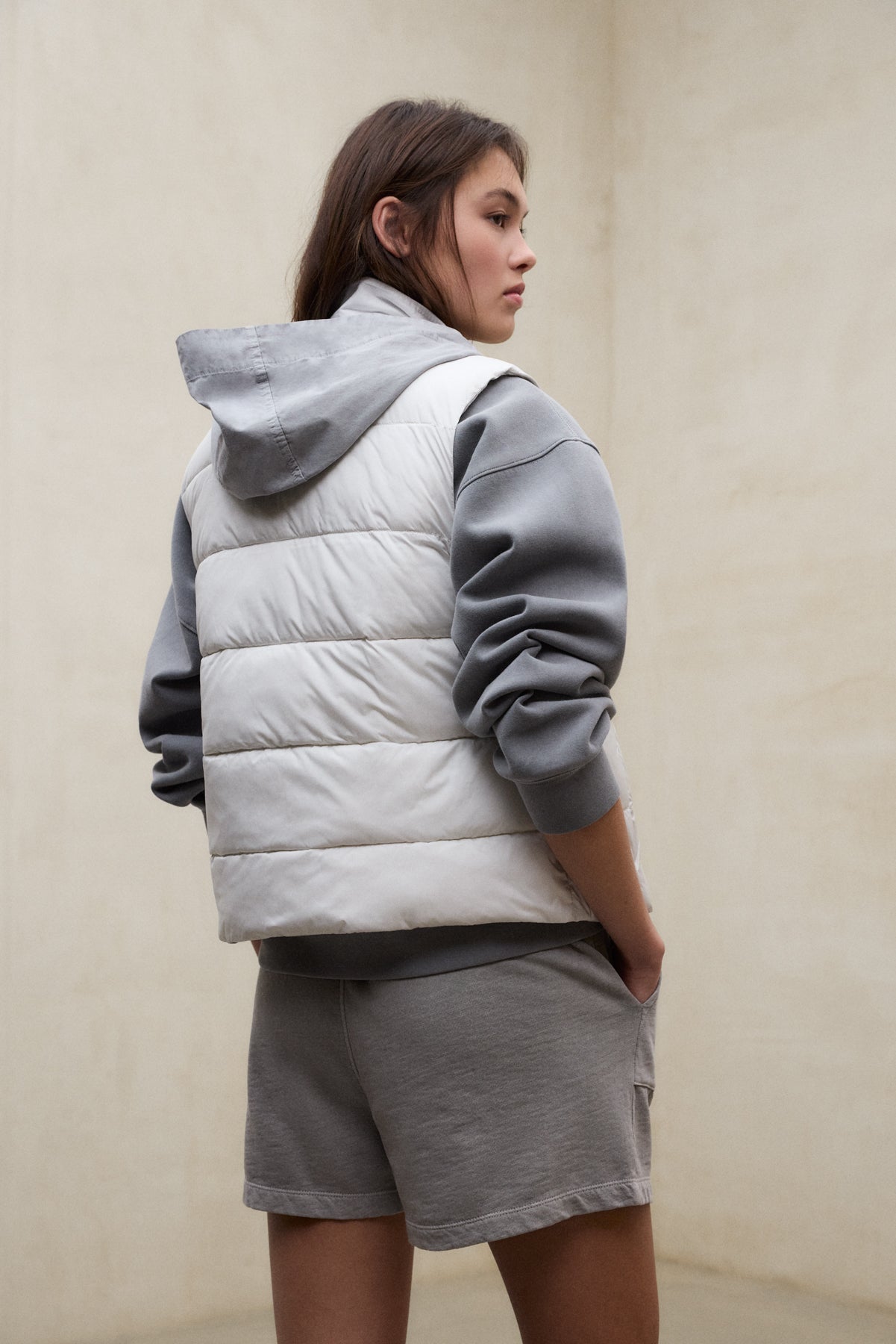 WHITE OLIMPO GILET