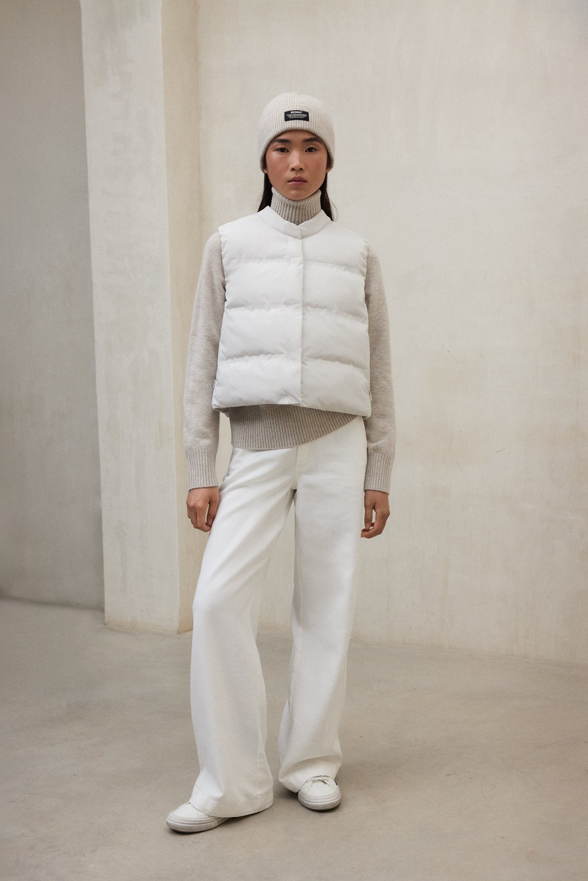 GILET SANS MANCHES POUNCE GRIS CLAIR