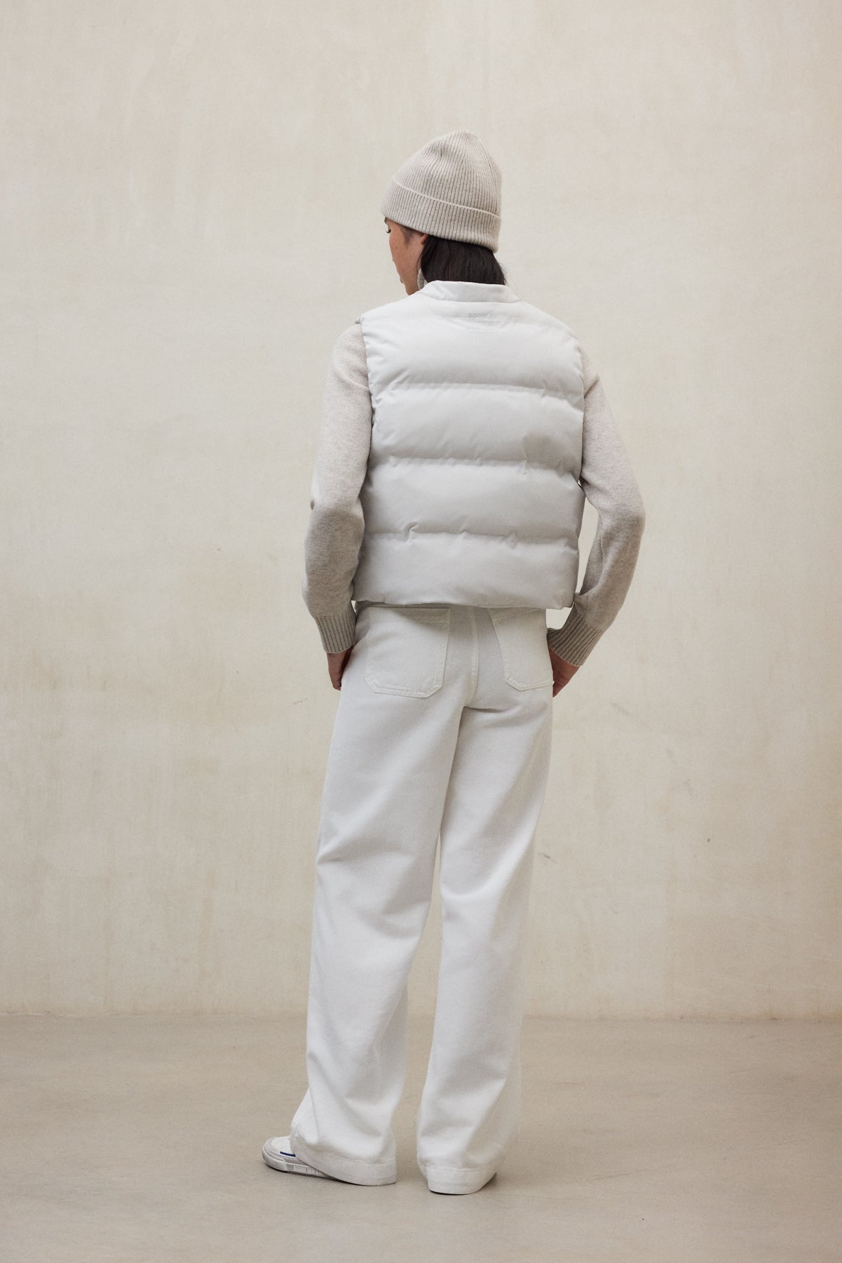 GILET SANS MANCHES POUNCE GRIS CLAIR