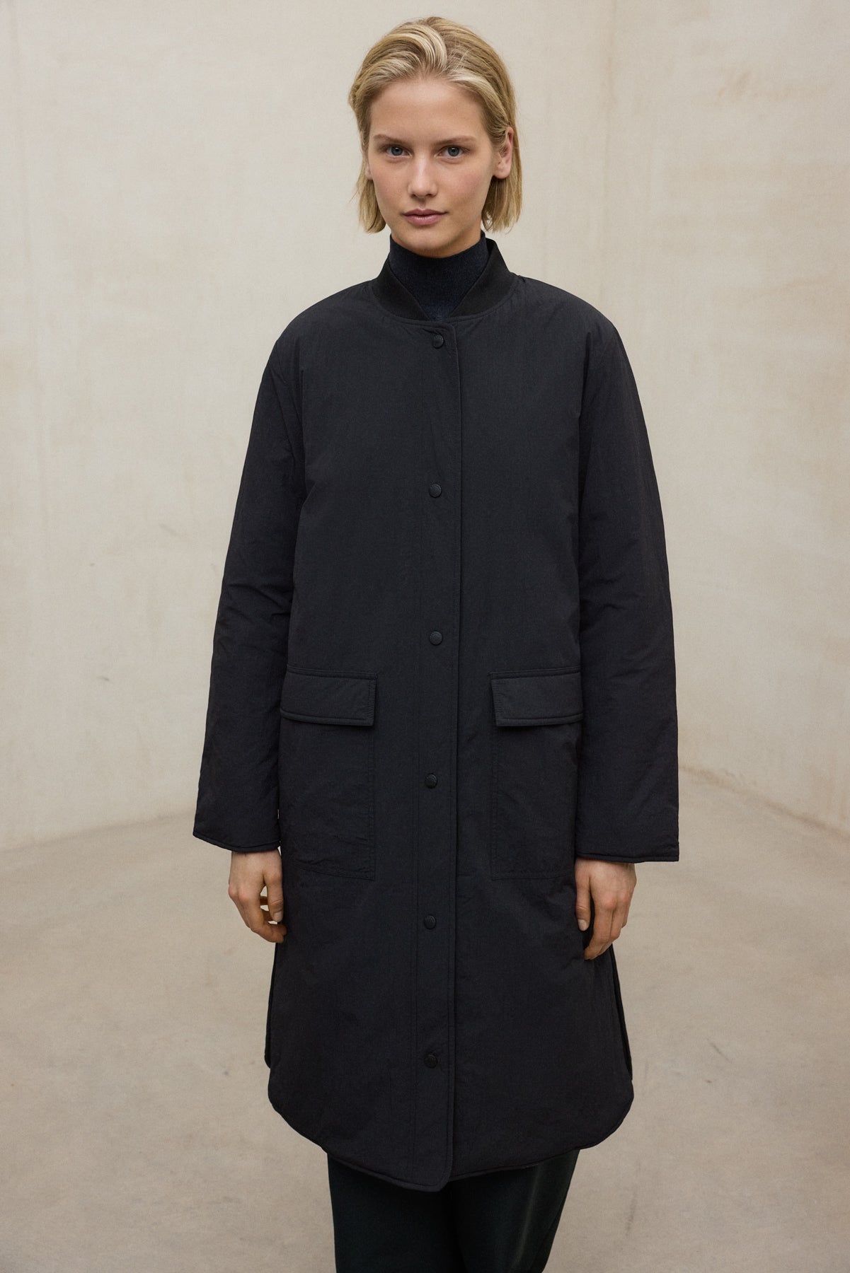 REVERSIBLE BLACK TIAGO JACKET