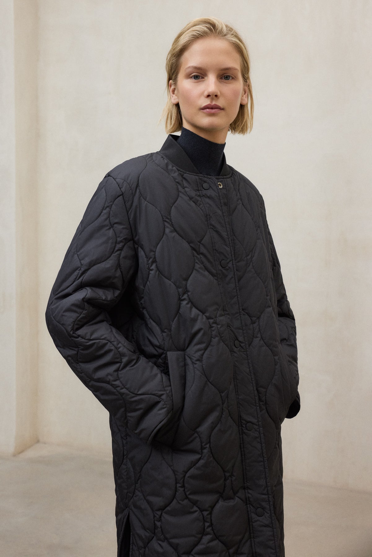 REVERSIBLE BLACK TIAGO JACKET