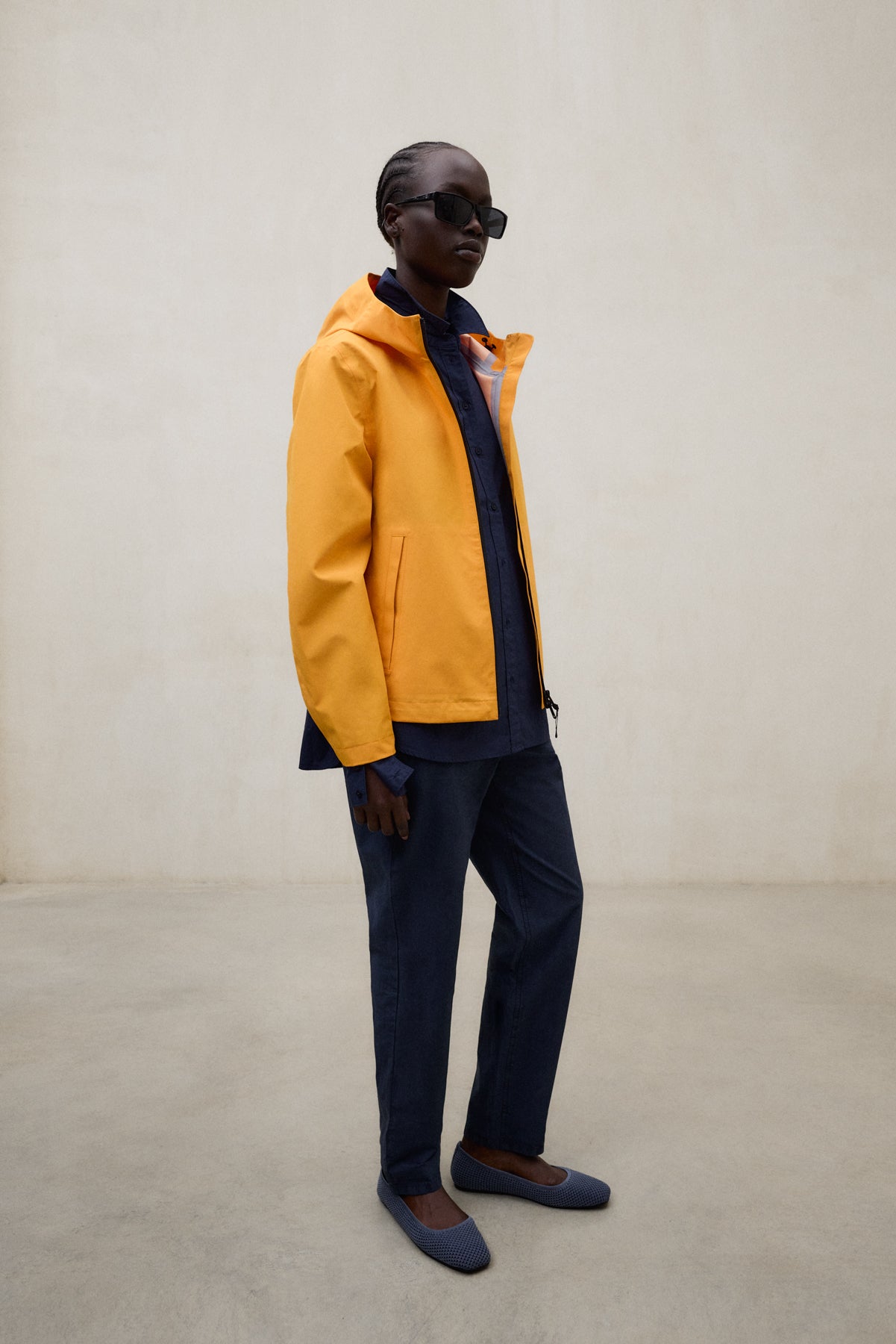 ORANGE VENIS JACKET