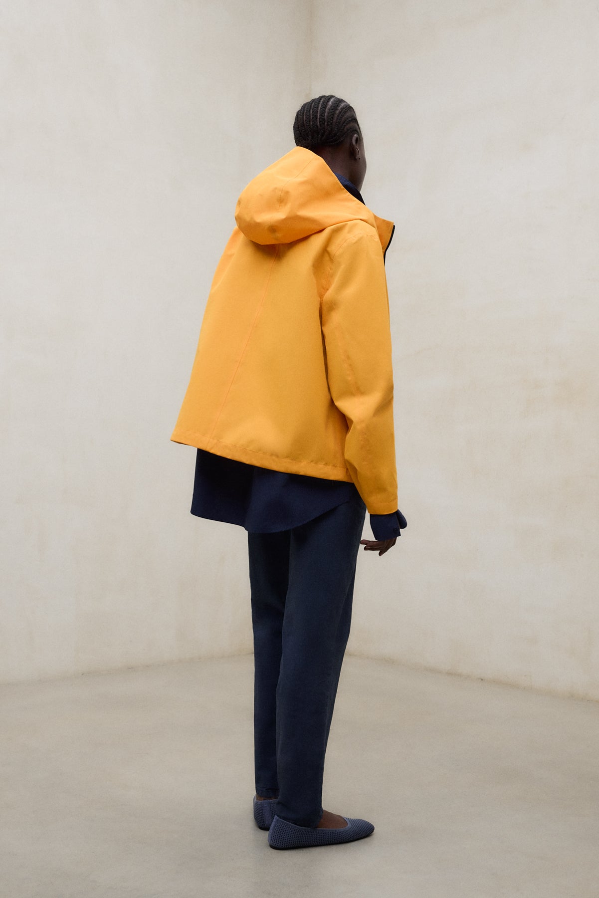 ORANGE VENIS JACKET
