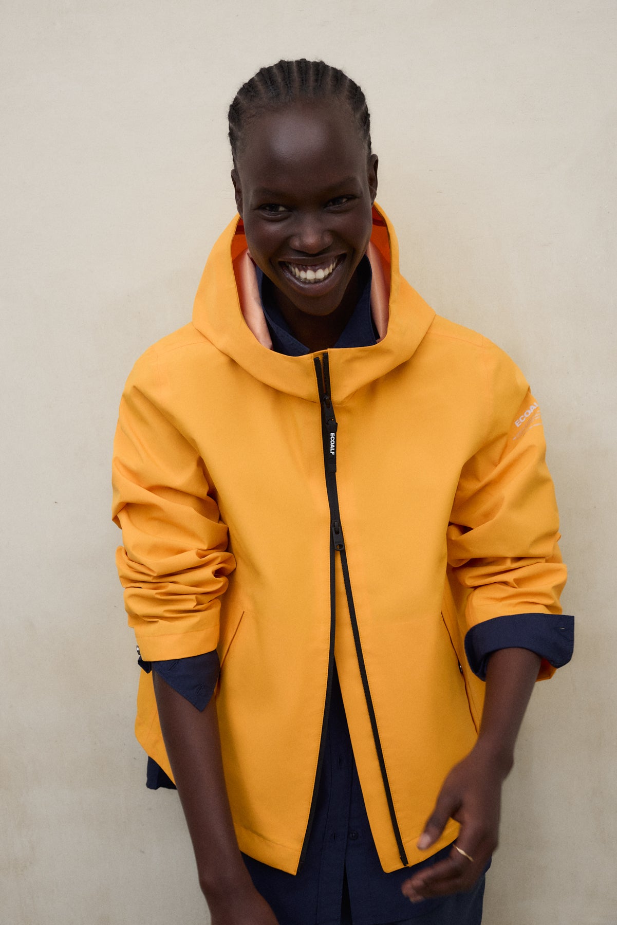 ORANGE VENIS JACKET