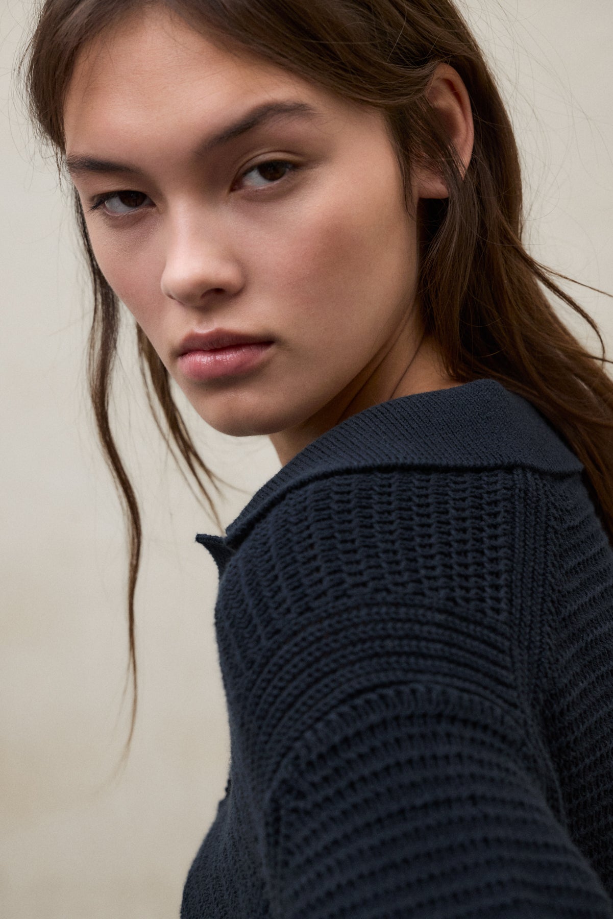 NAVY BLUE ANNA SWEATER