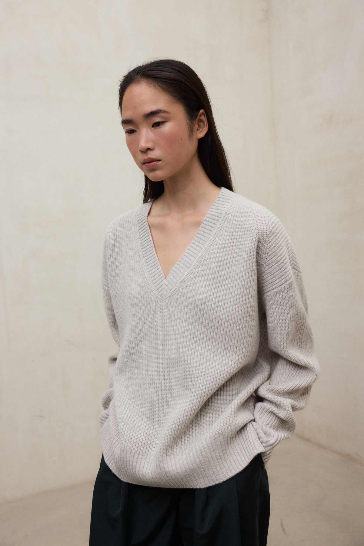 MAGLIONE AZALEA BEIGE