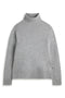 GREY CAQUI TURTLENECK JUMPER