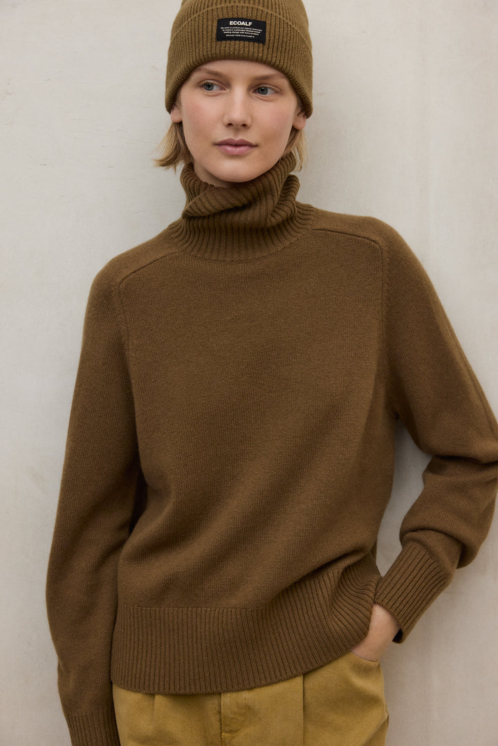 BROWN CAQUI SWEATER