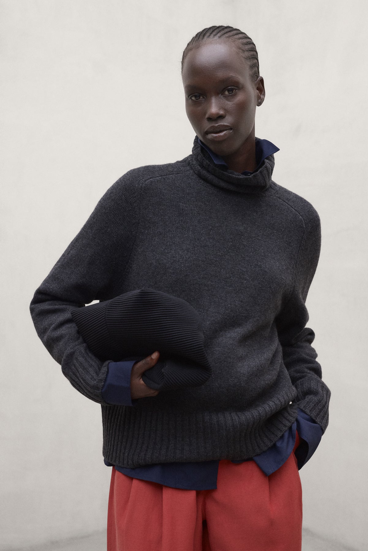 JERSEY CAQUI GRIS OSCURO