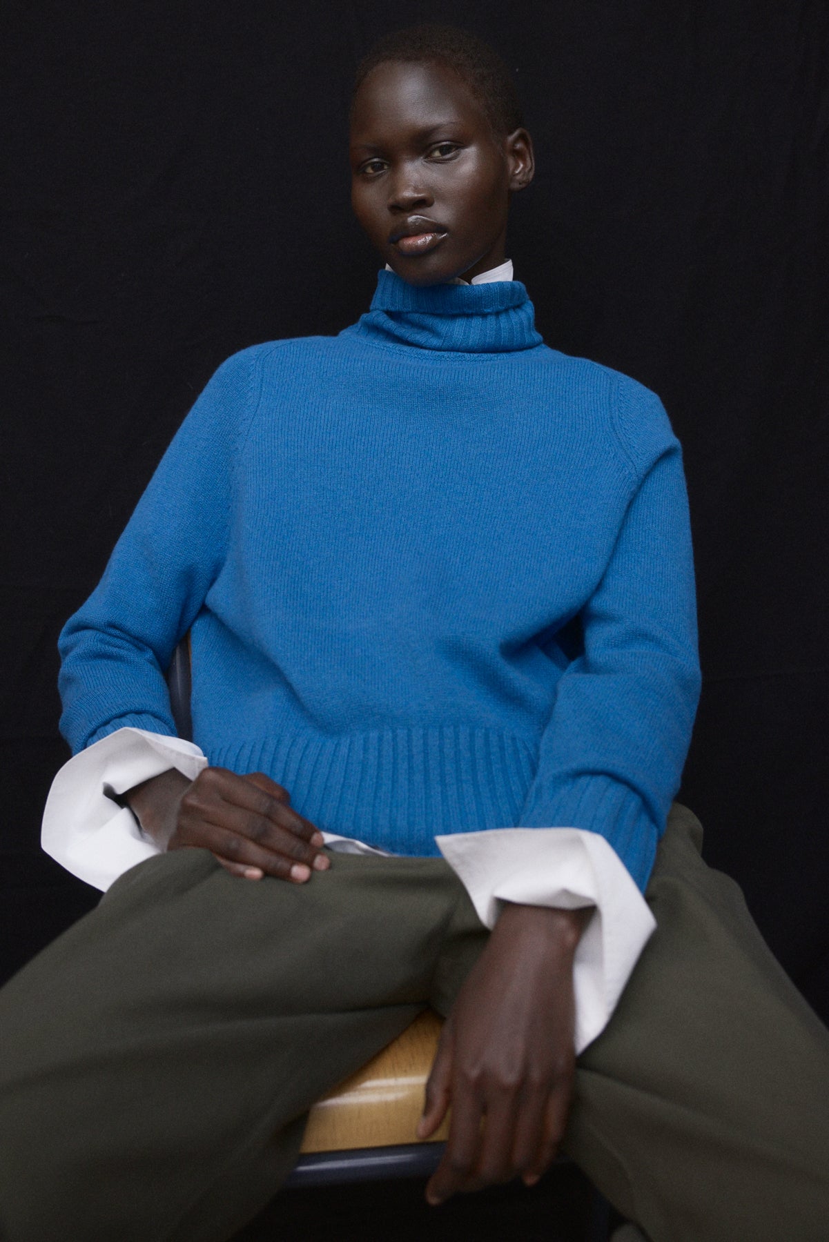 KHAKI BLAU JERSEY