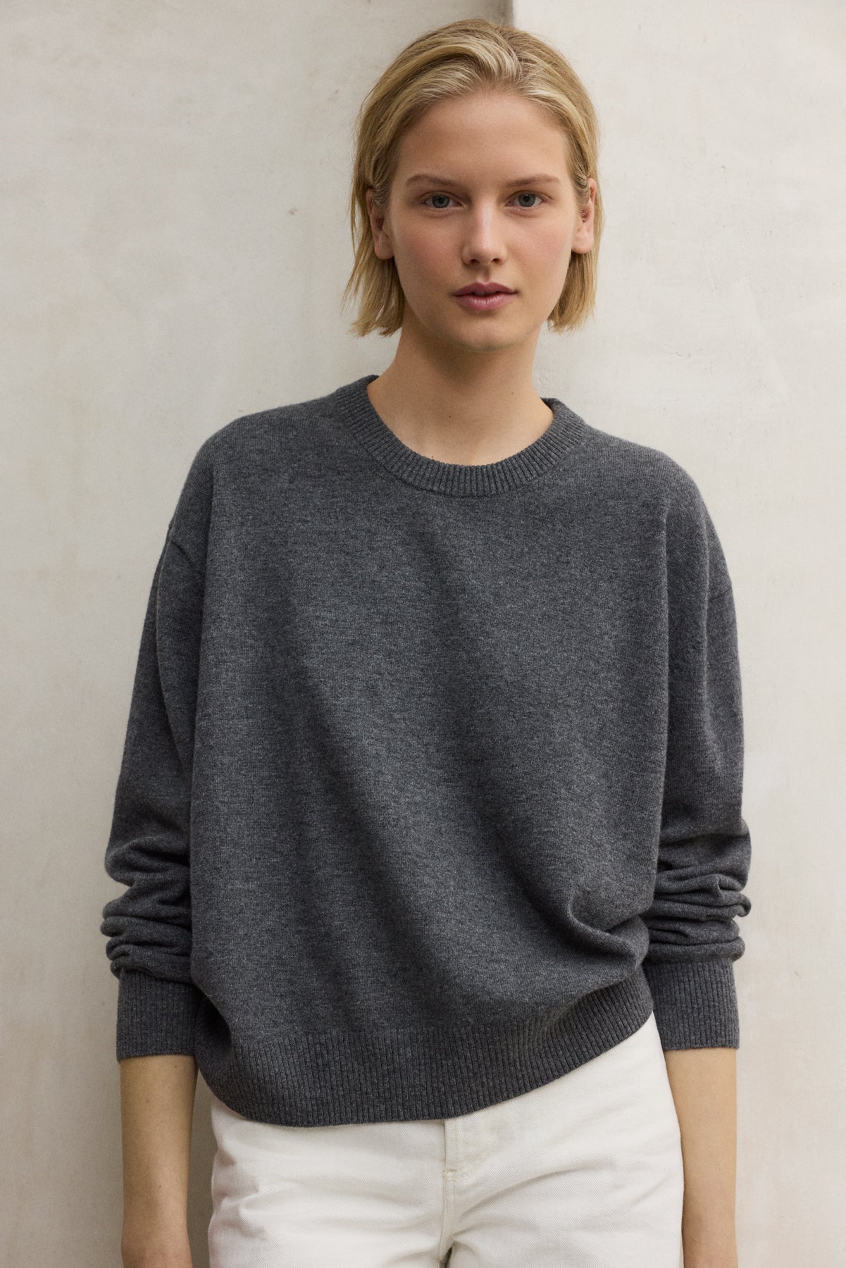 GREY COSMOS SWEATER