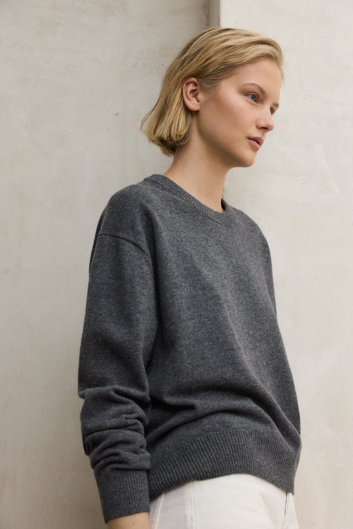 GREY COSMOS SWEATER