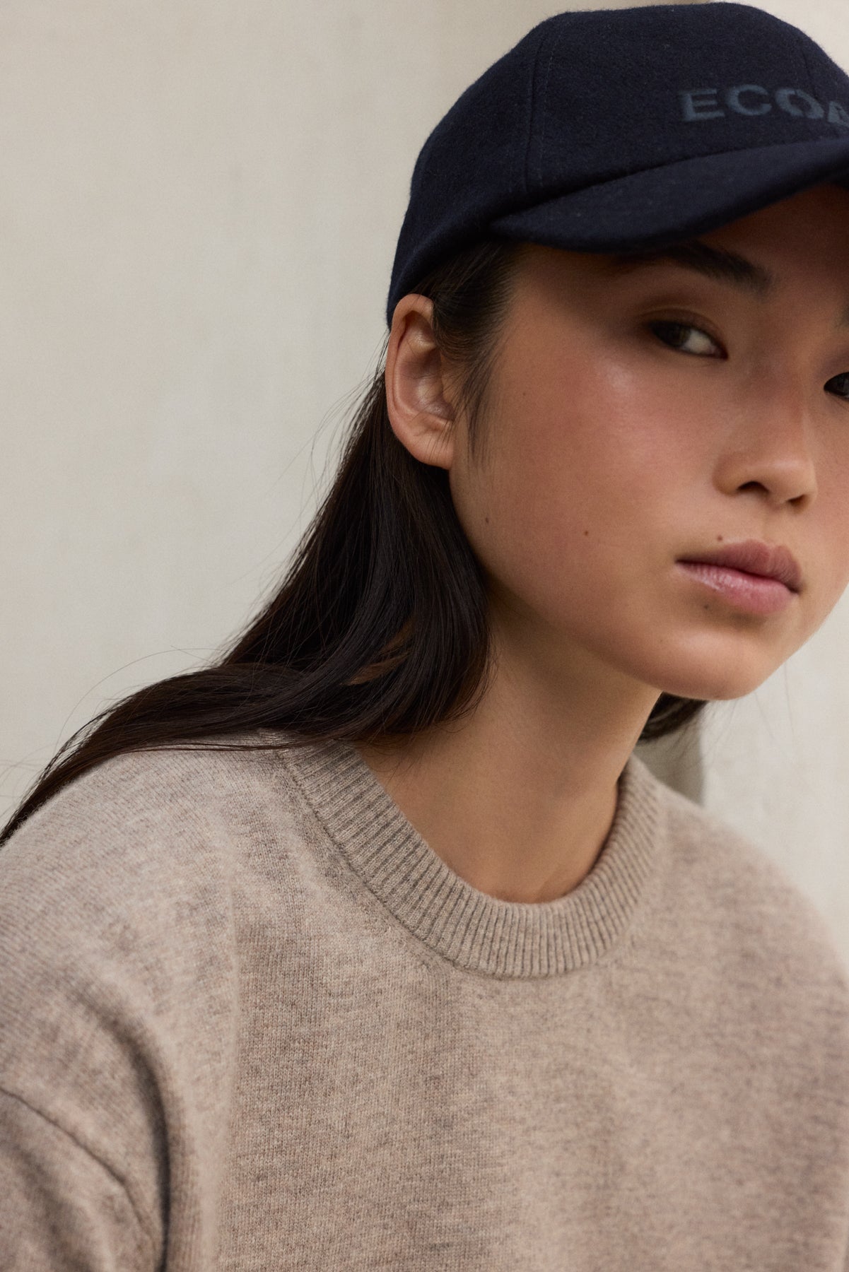 BEIGE COSMOS SWEATER