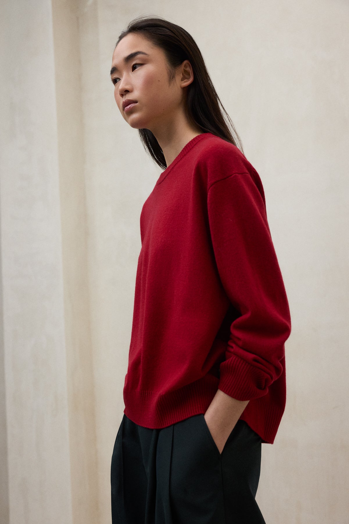 RED COSMOS SWEATER