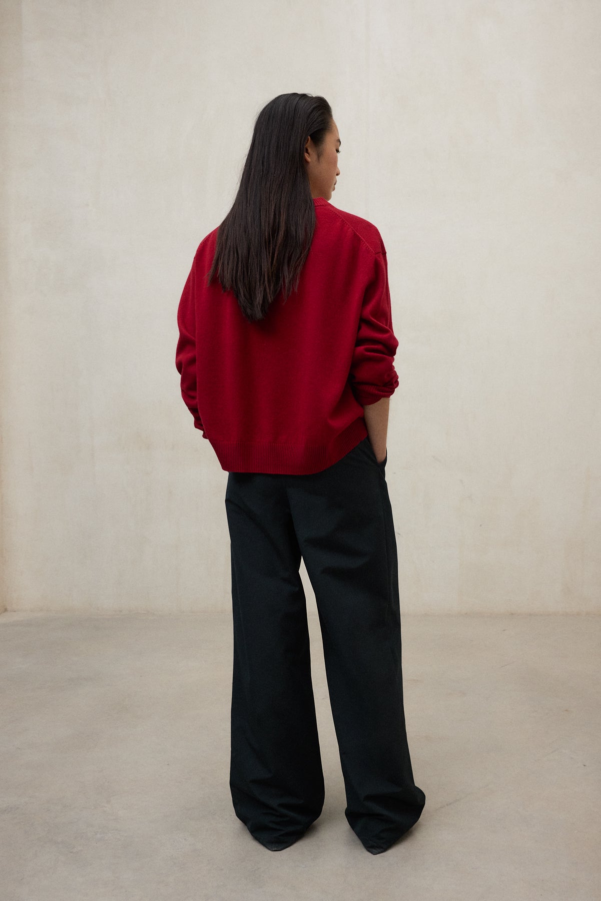 MAGLIONE COSMOS ROSSO