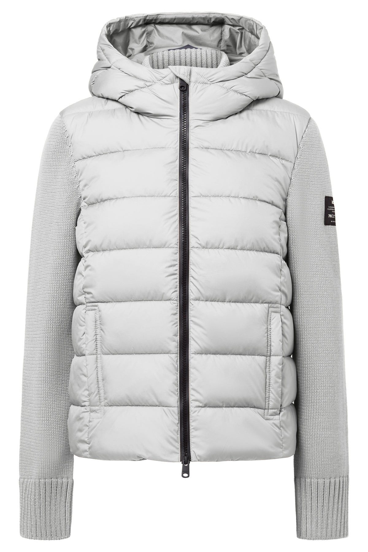 WHITE DENALI KNITTED JACKET